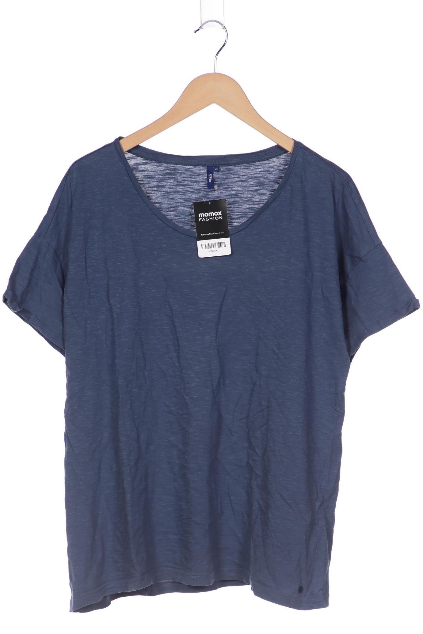 

CECIL Damen T-Shirt, blau