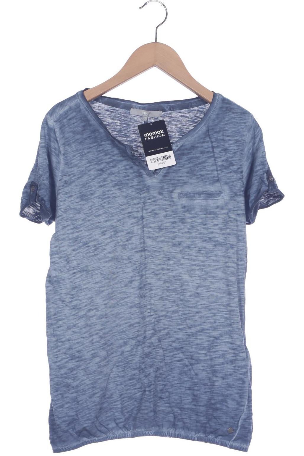 

CECIL Damen T-Shirt, blau