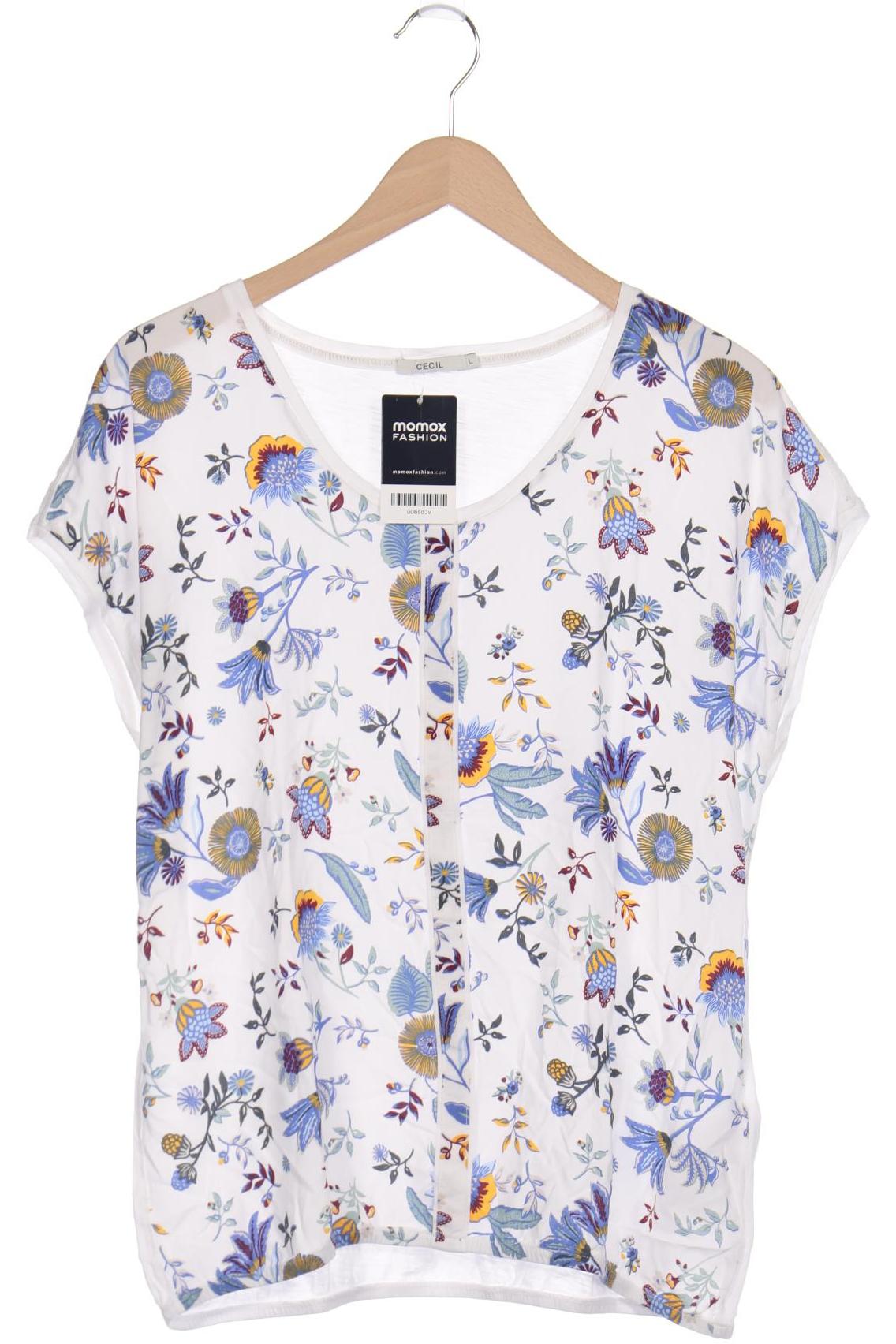 

CECIL Damen T-Shirt, weiß