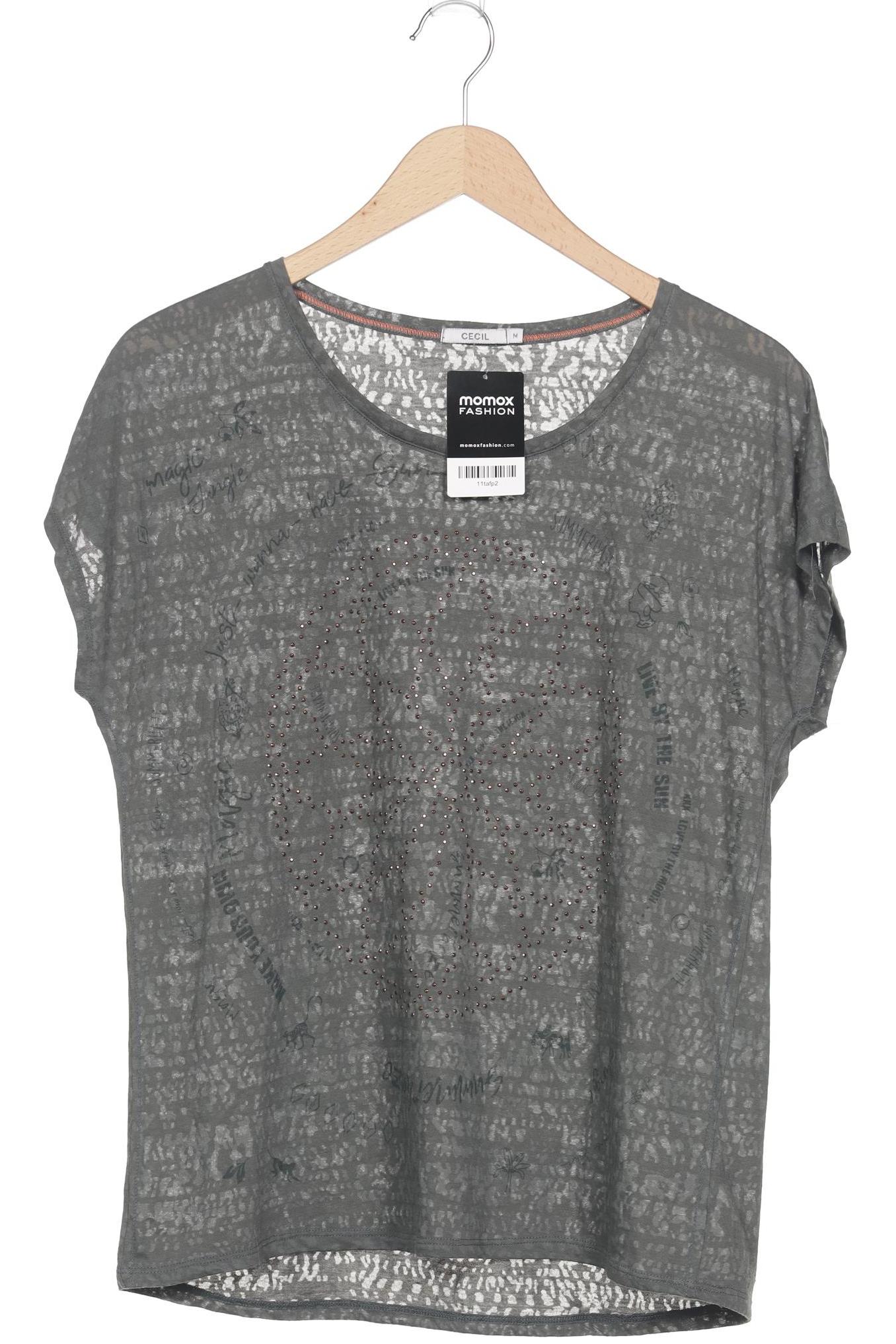 

Cecil Damen T-Shirt, grün, Gr. 38