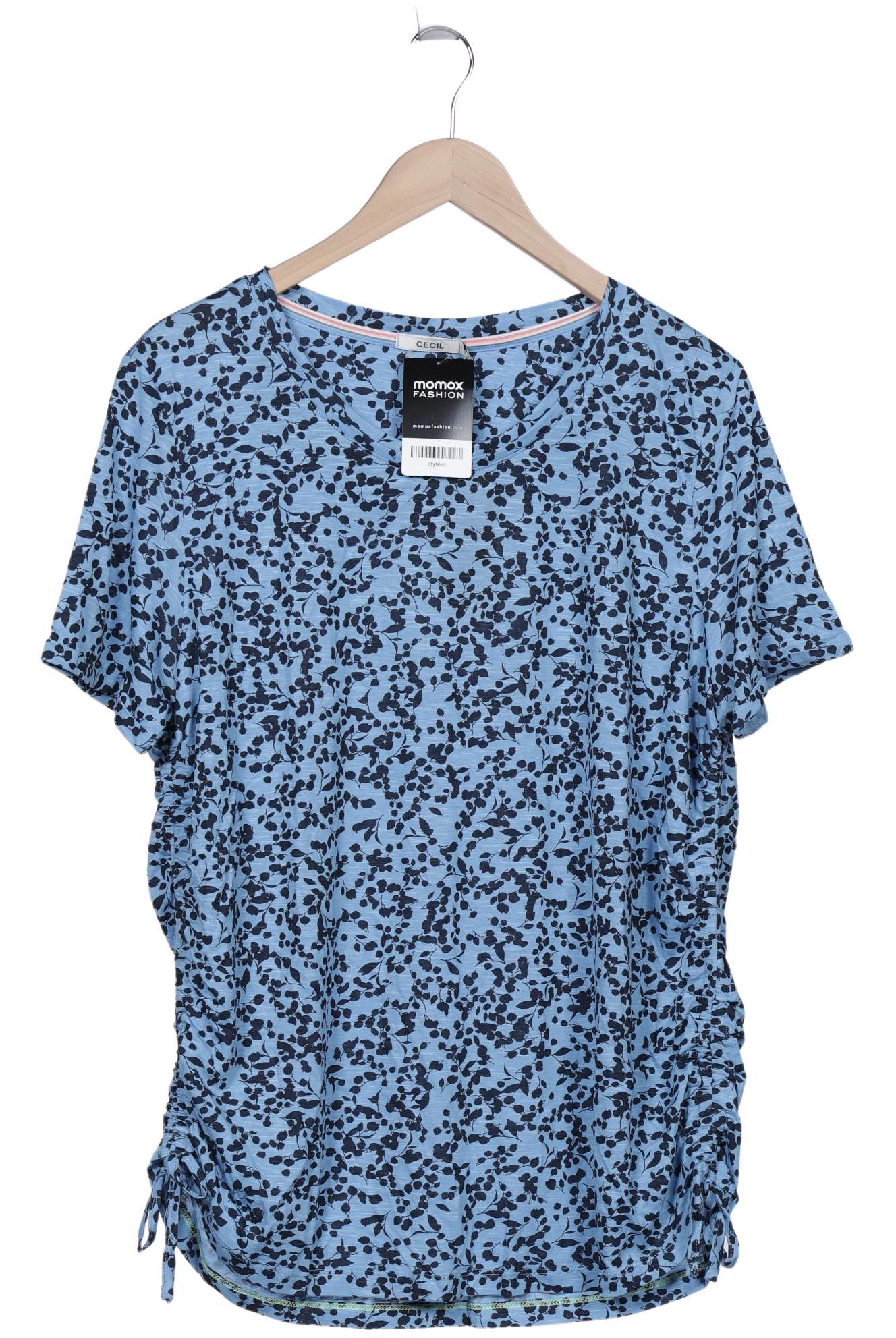 

Cecil Damen T-Shirt, blau, Gr. 44
