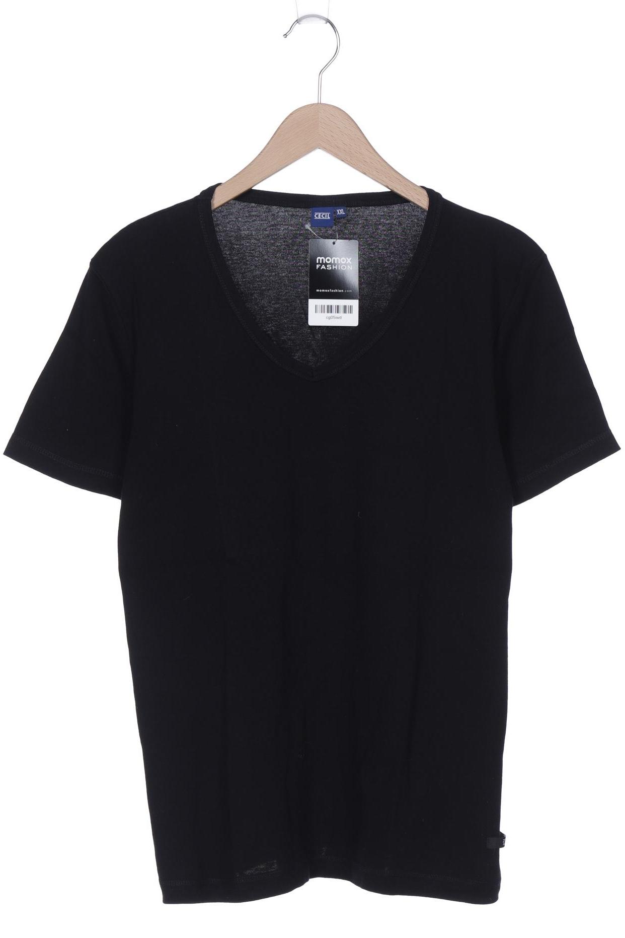 

Cecil Damen T-Shirt, schwarz, Gr. 46