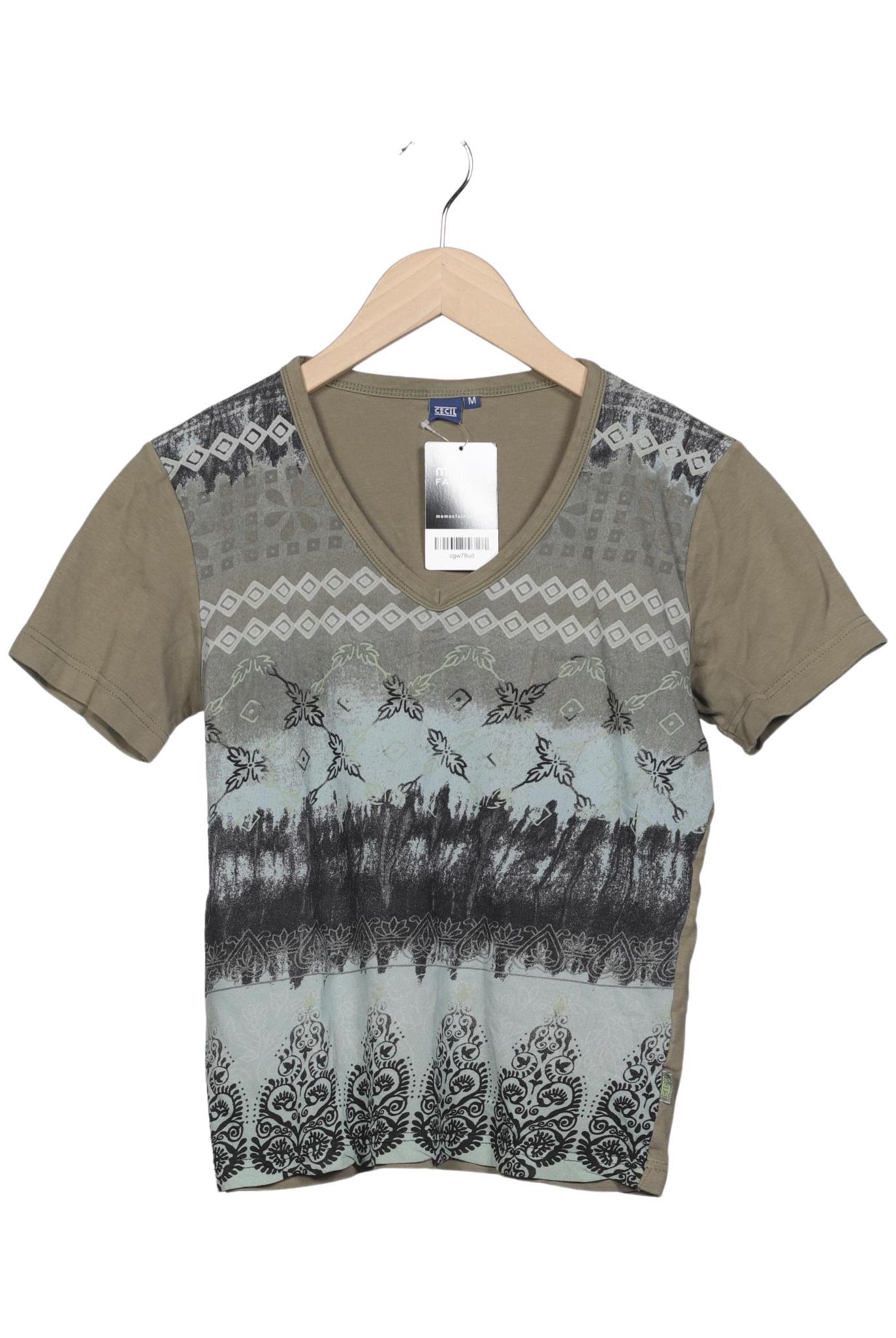 

Cecil Damen T-Shirt, grün, Gr. 38