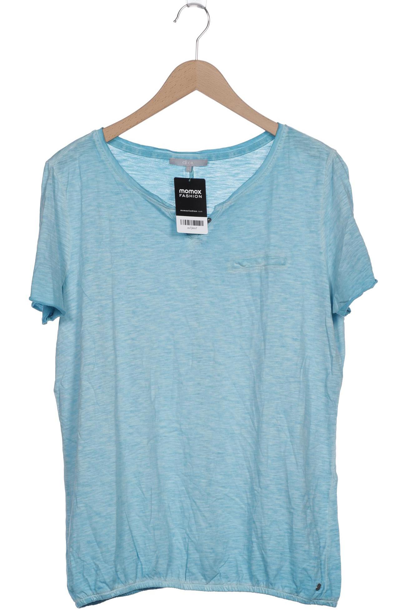 

Cecil Damen T-Shirt, blau, Gr. 42
