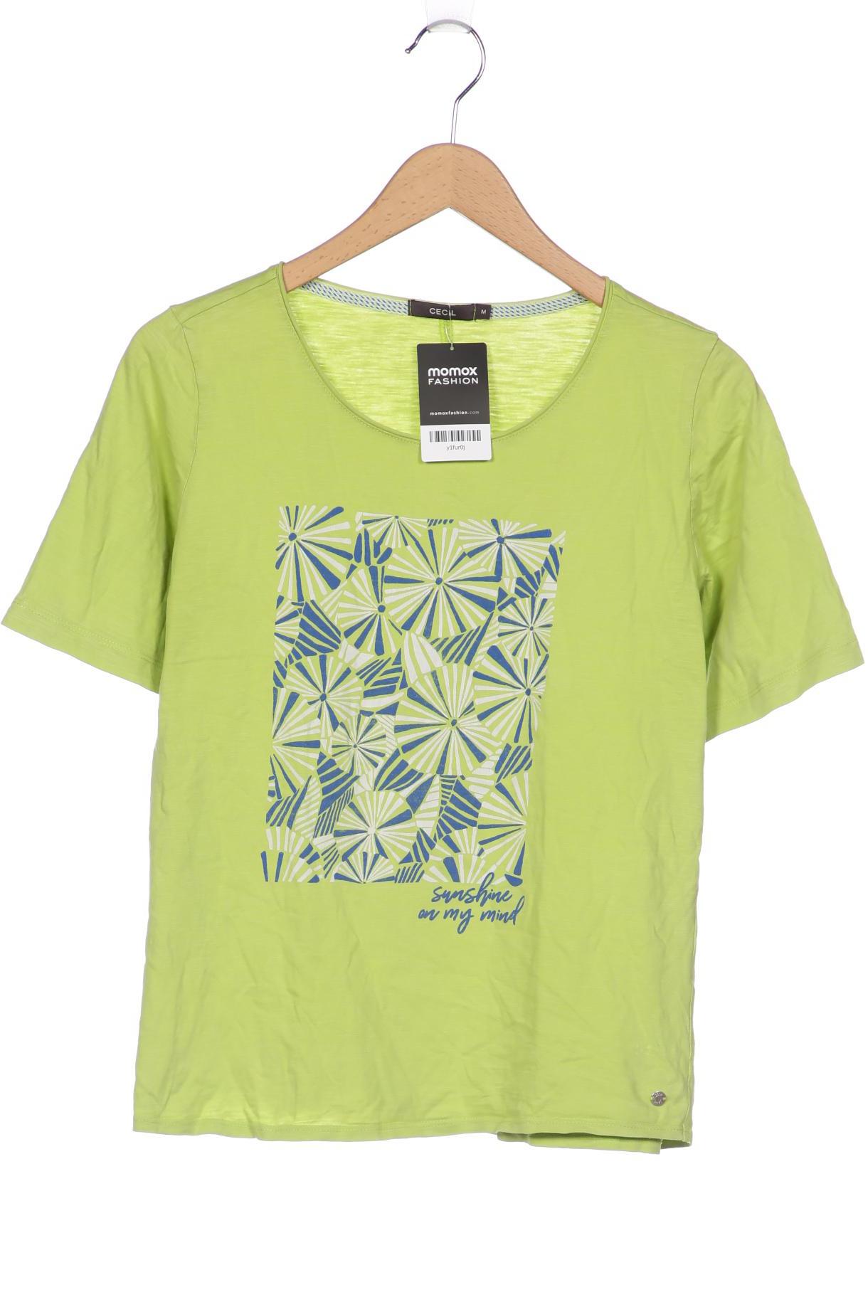 

CECIL Damen T-Shirt, hellgrün