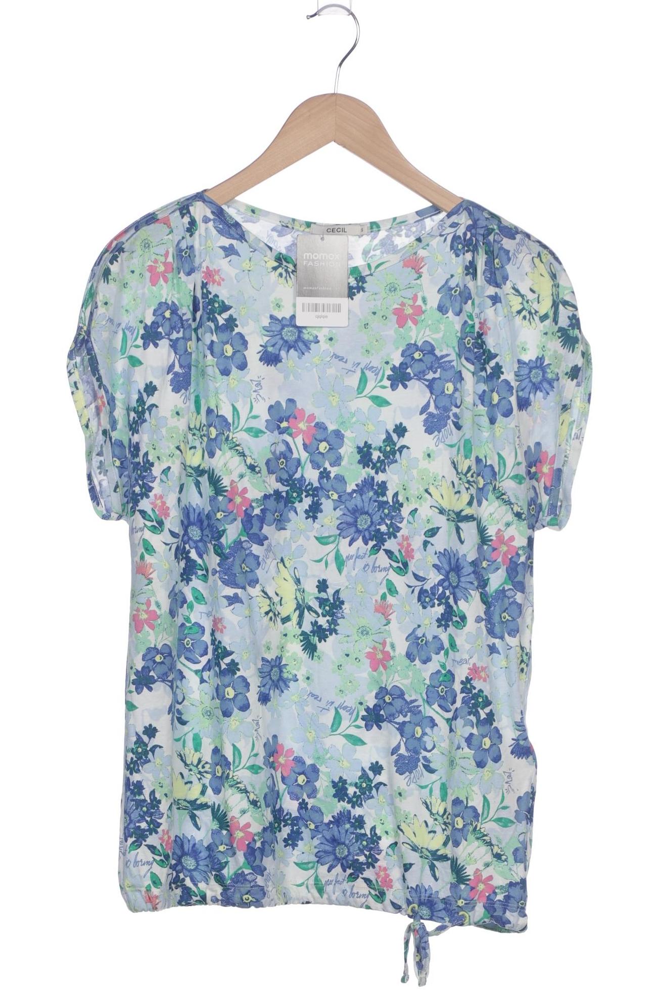 

Cecil Damen T-Shirt, blau, Gr. 36