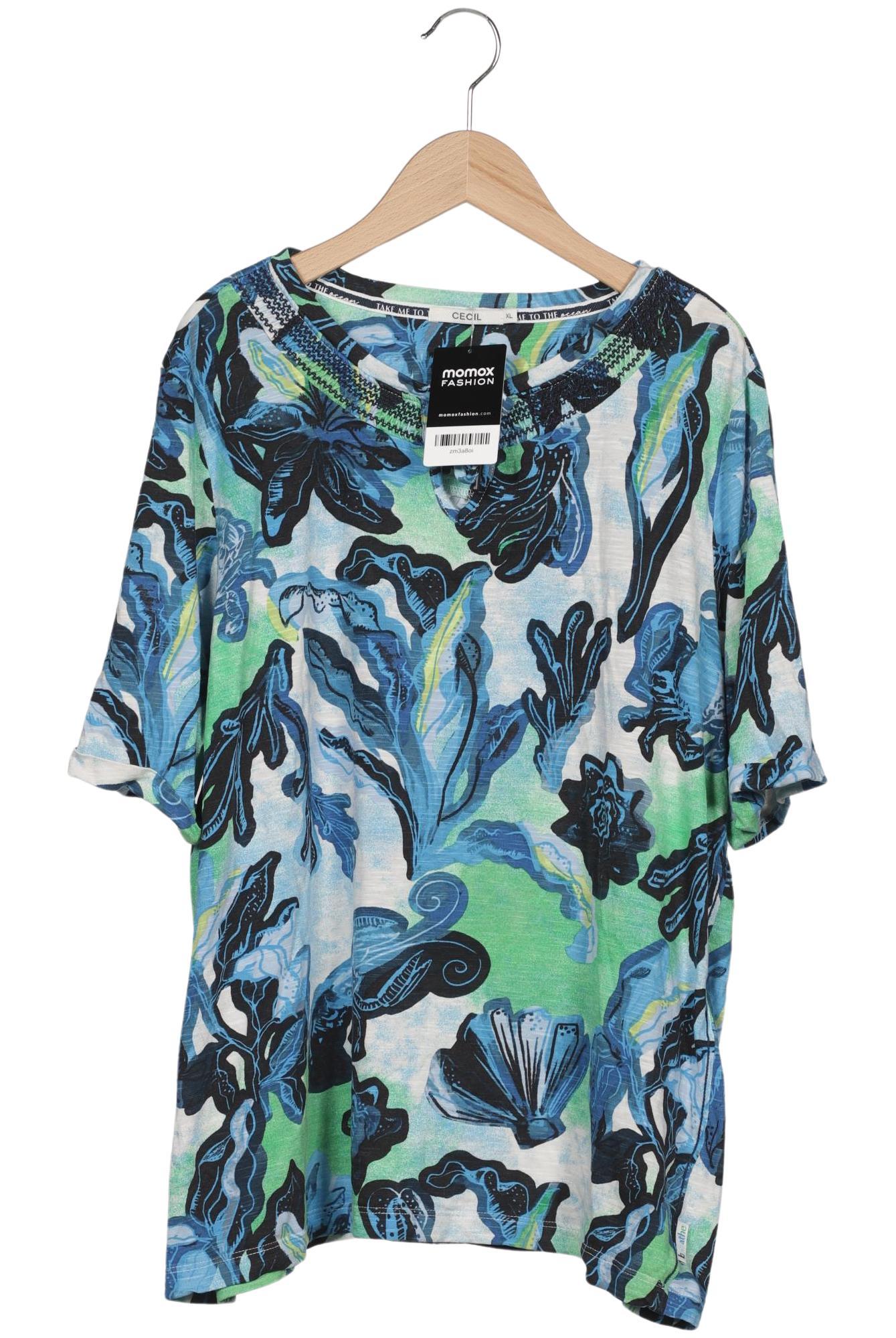 

Cecil Damen T-Shirt, mehrfarbig, Gr. 44