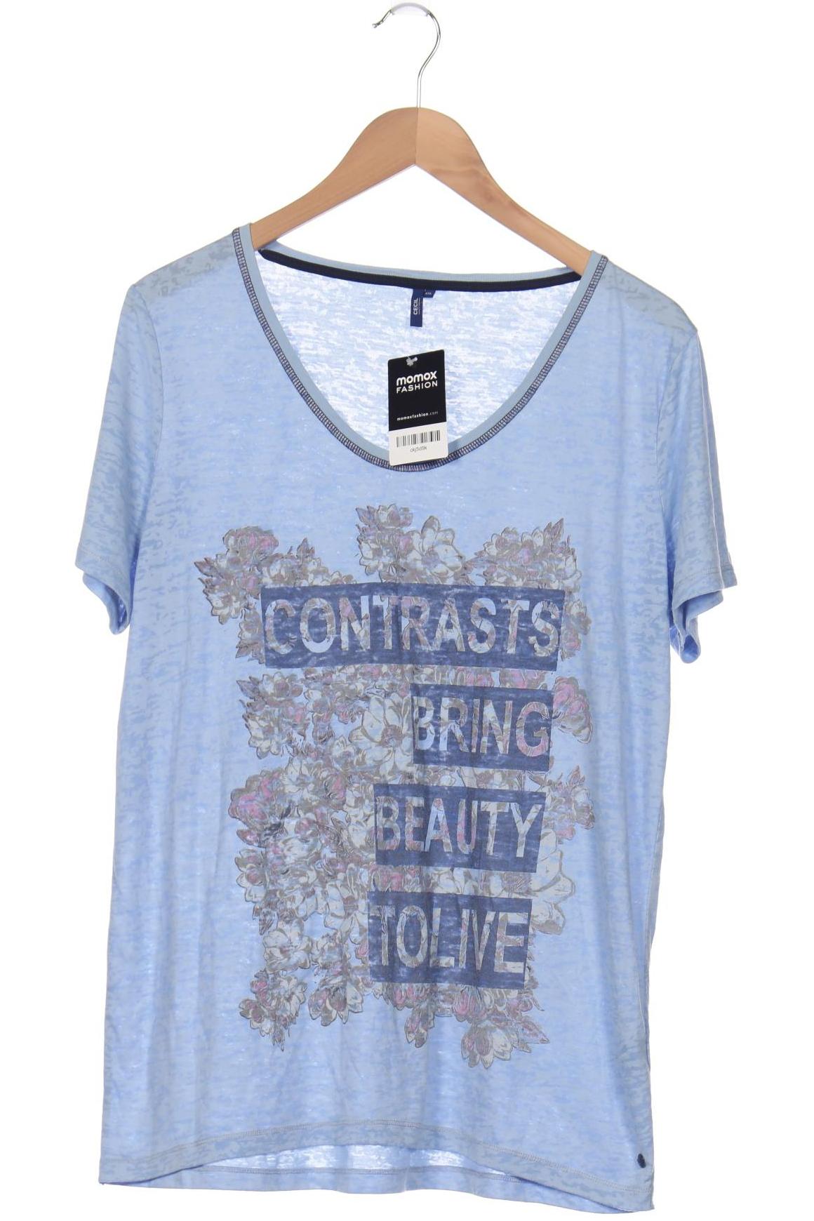 

CECIL Damen T-Shirt, blau