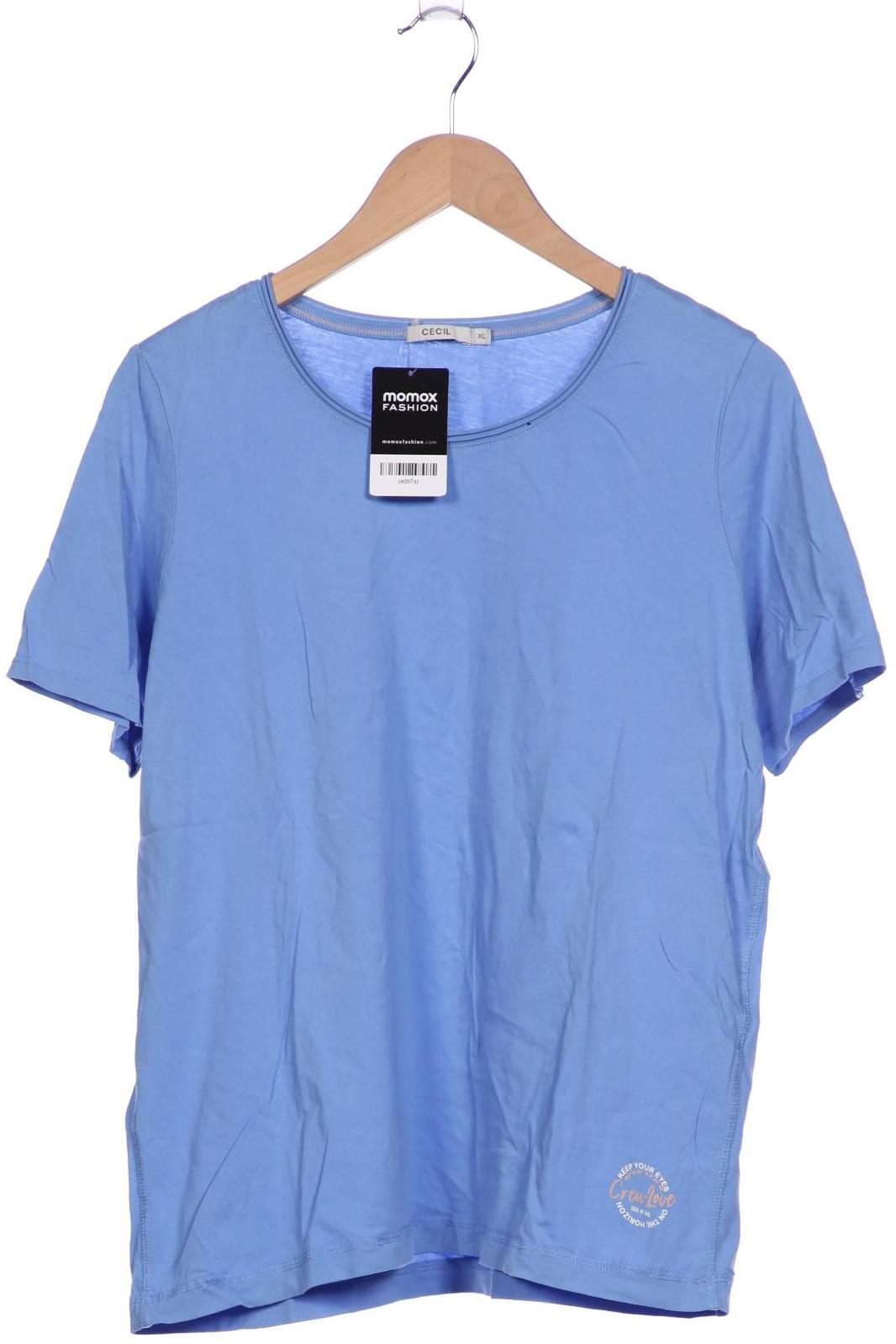 

Cecil Damen T-Shirt, hellblau, Gr. 44