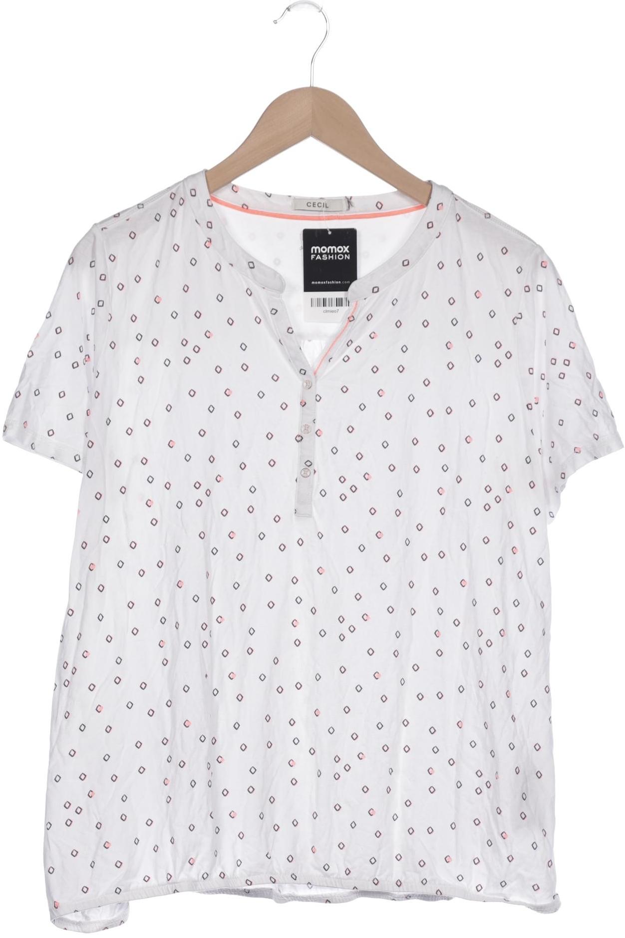 

Cecil Damen T-Shirt, weiß, Gr. 46