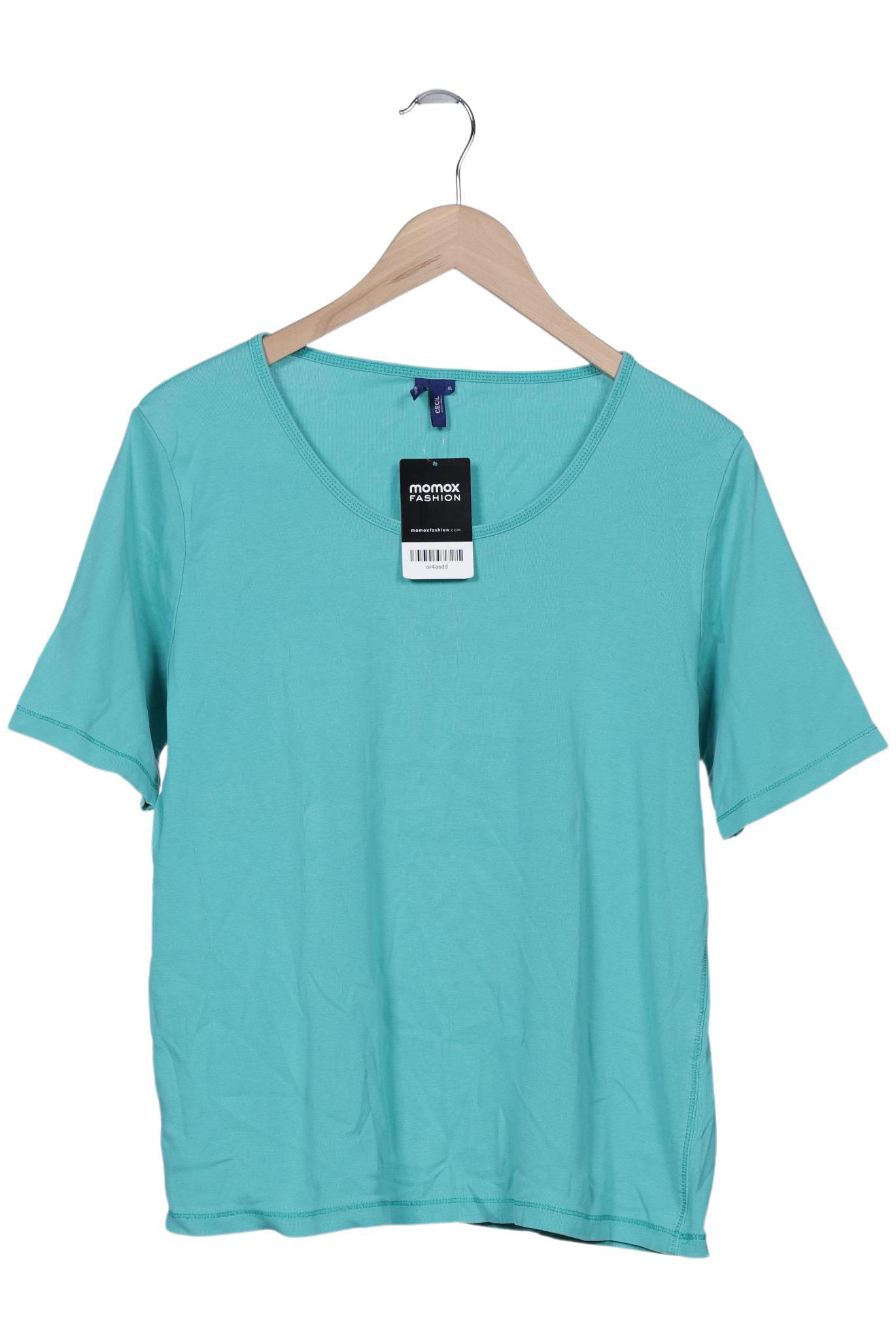 

Cecil Damen T-Shirt, türkis, Gr. 44