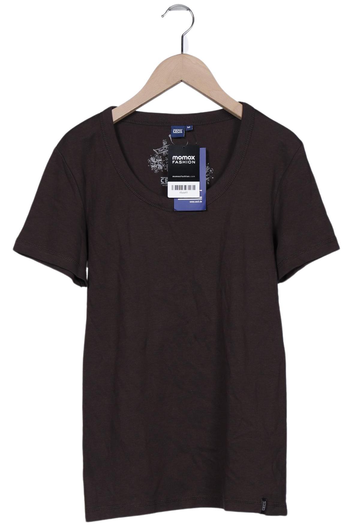 

Cecil Damen T-Shirt, braun, Gr. 38