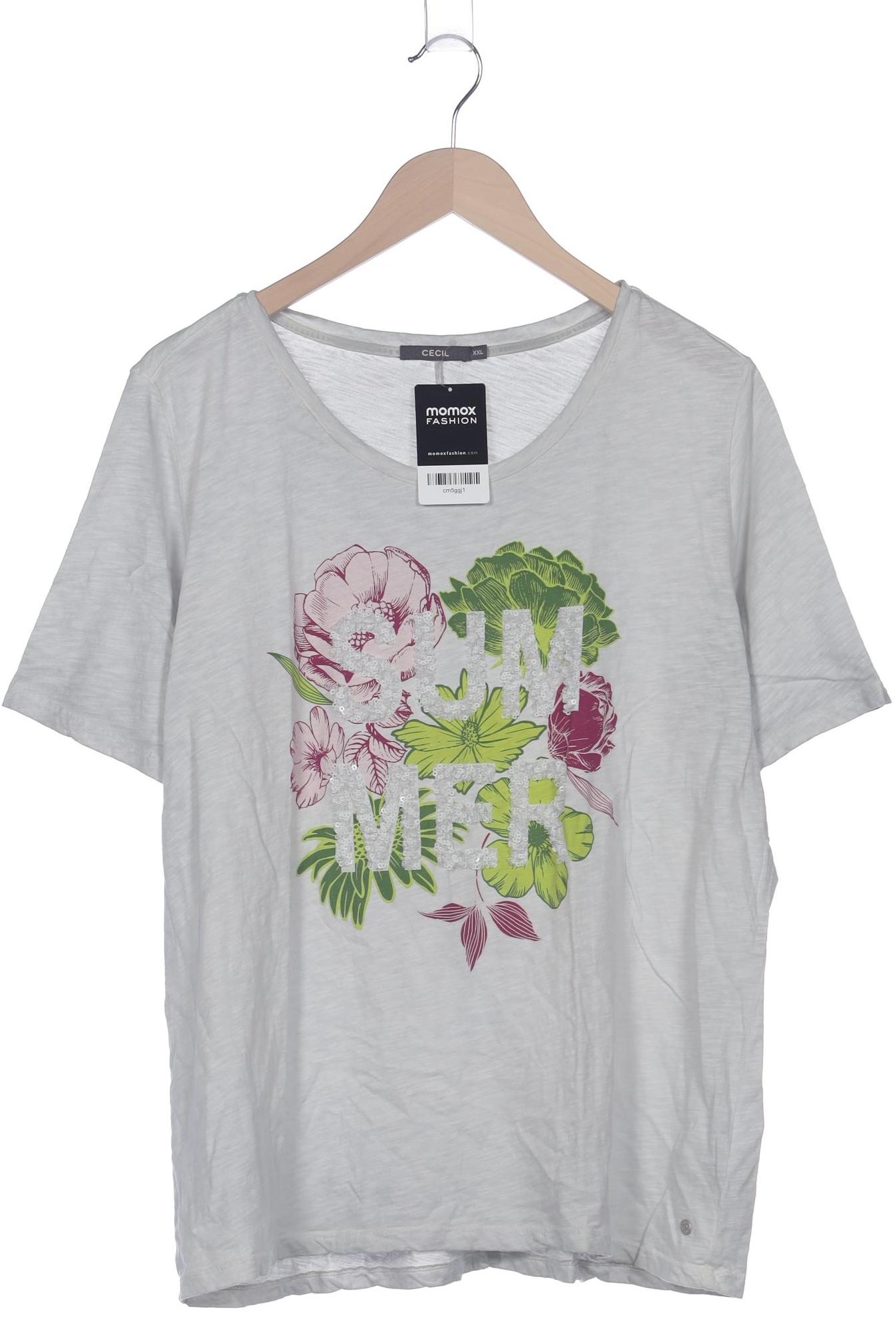 

Cecil Damen T-Shirt, grau, Gr. 46