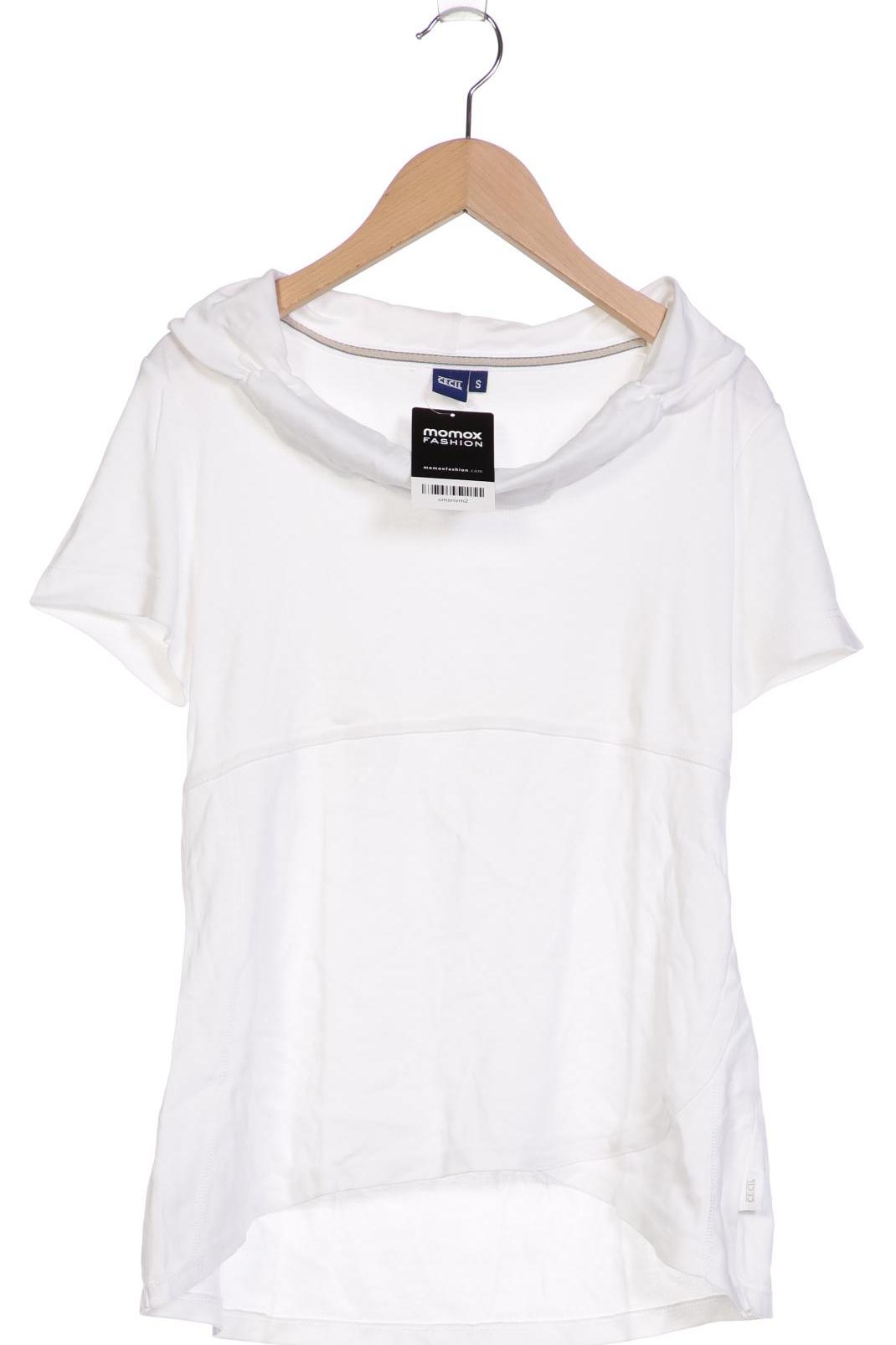 

Cecil Damen T-Shirt, weiß, Gr. 36