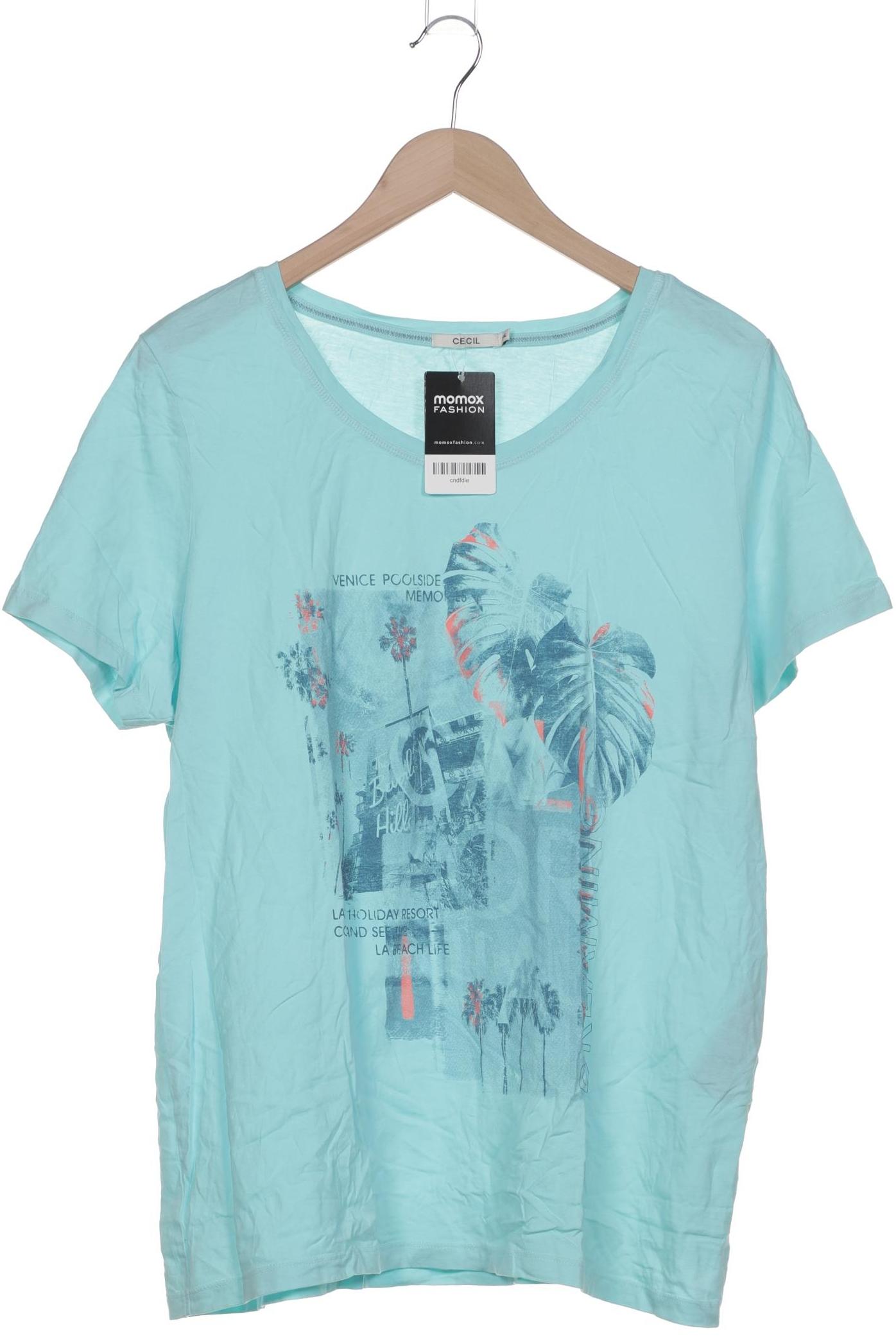 

Cecil Damen T-Shirt, hellblau, Gr. 46