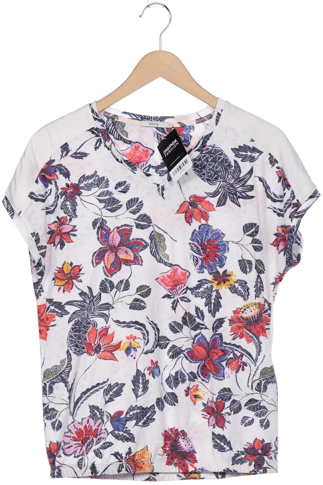 

CECIL Damen T-Shirt, weiß