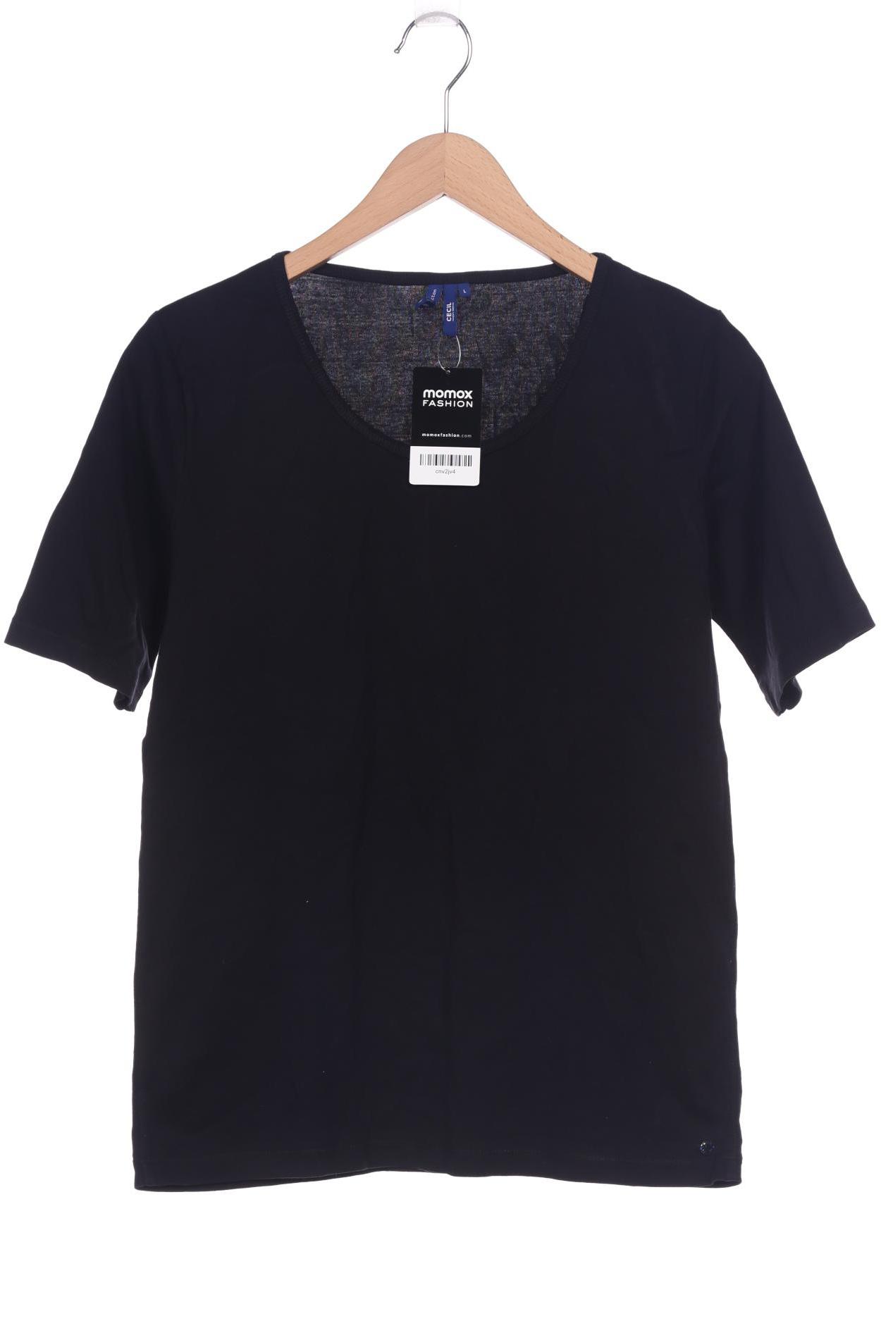 

Cecil Damen T-Shirt, schwarz, Gr. 42