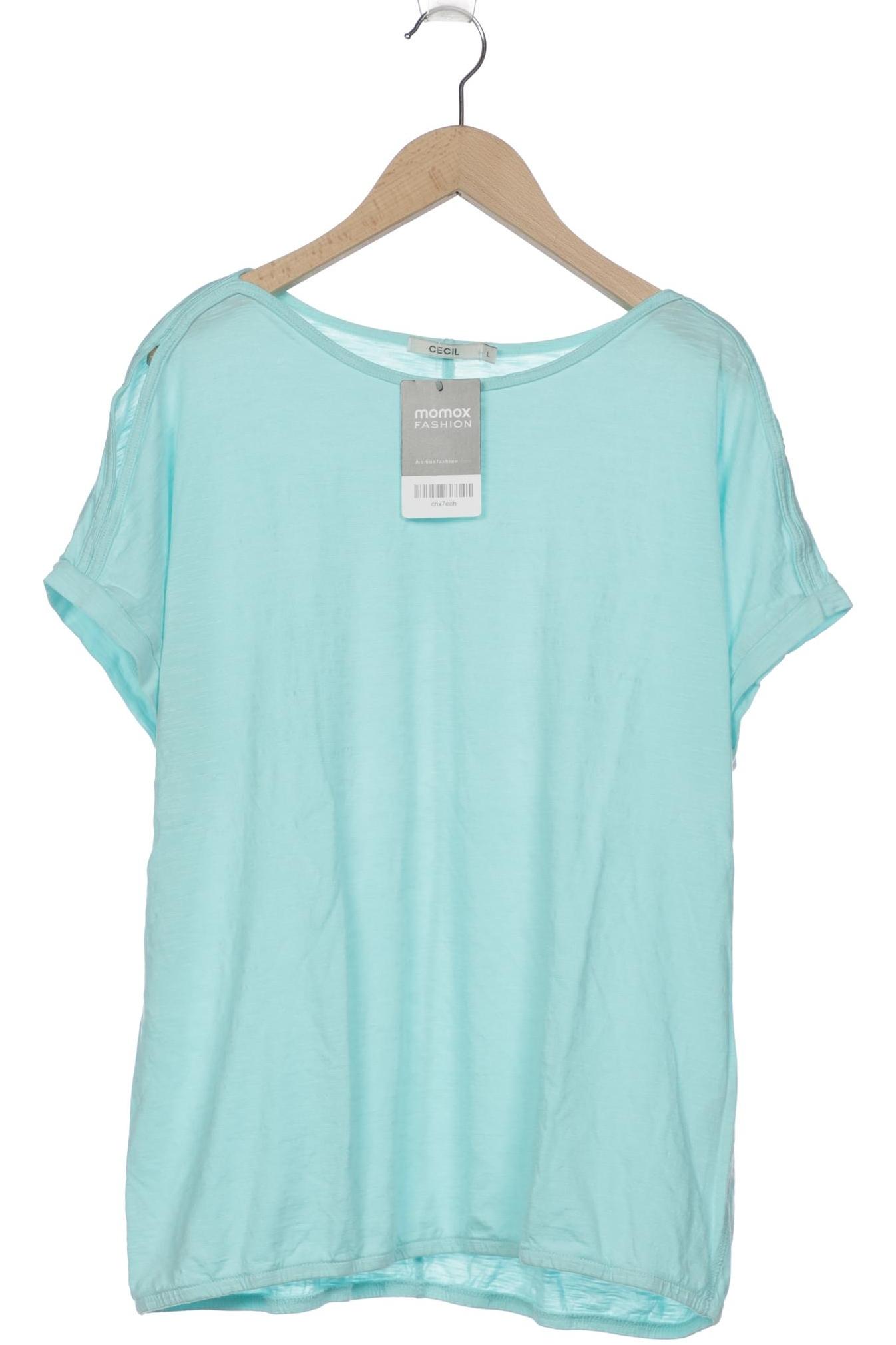 

Cecil Damen T-Shirt, hellblau, Gr. 42