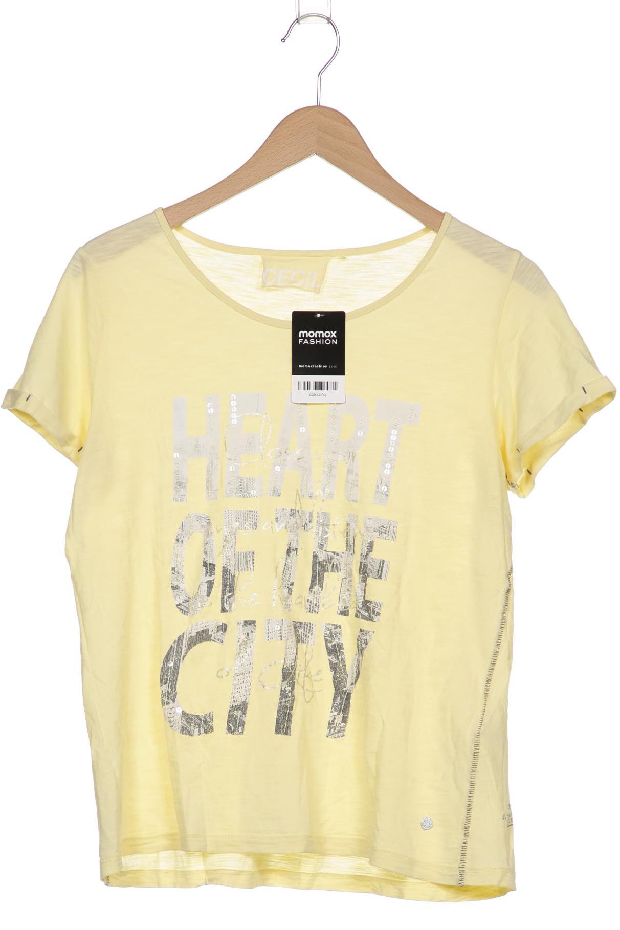 

CECIL Damen T-Shirt, gelb