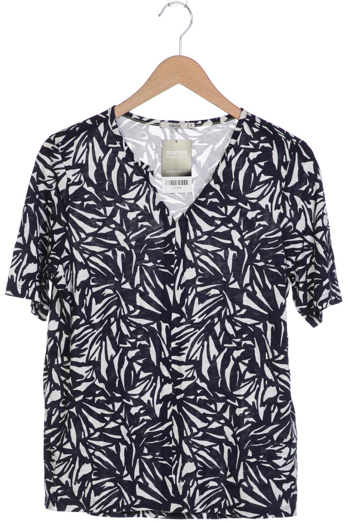 

CECIL Damen T-Shirt, marineblau