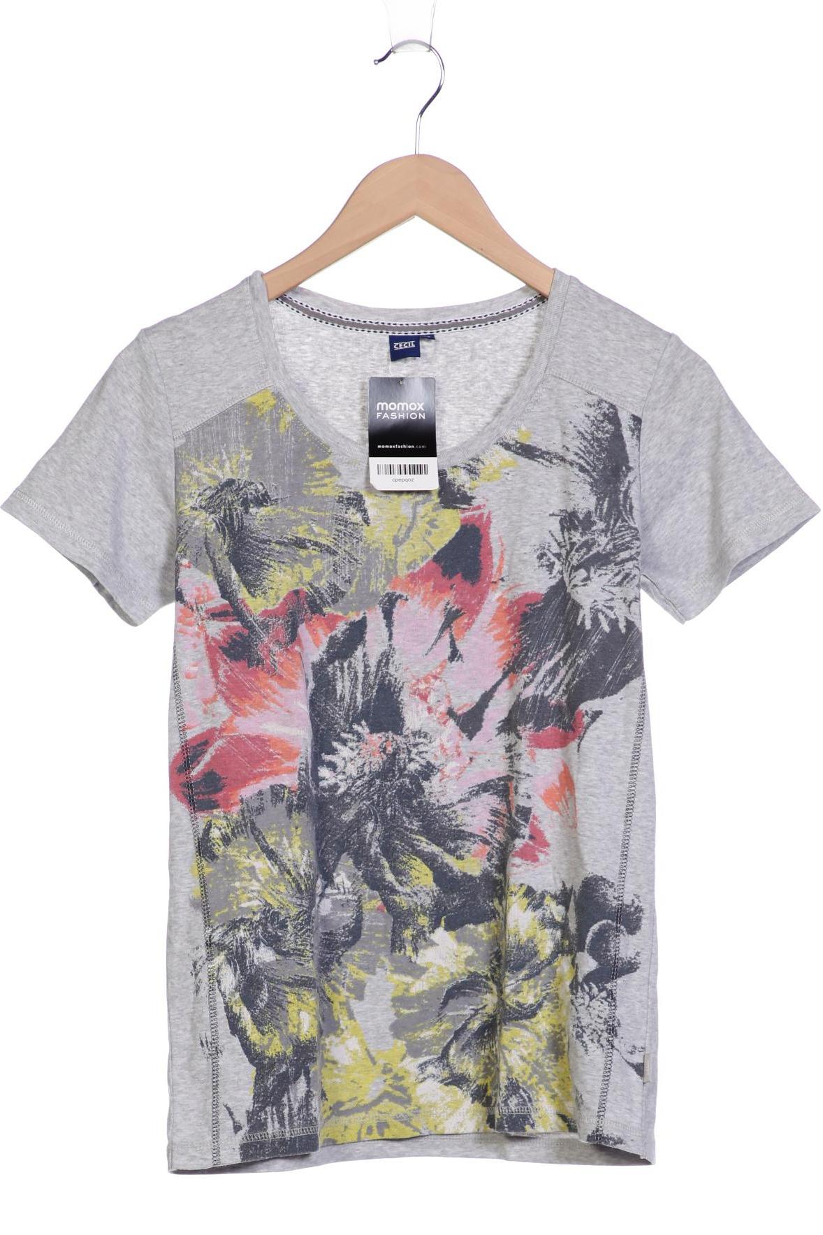 

Cecil Damen T-Shirt, grau, Gr. 38