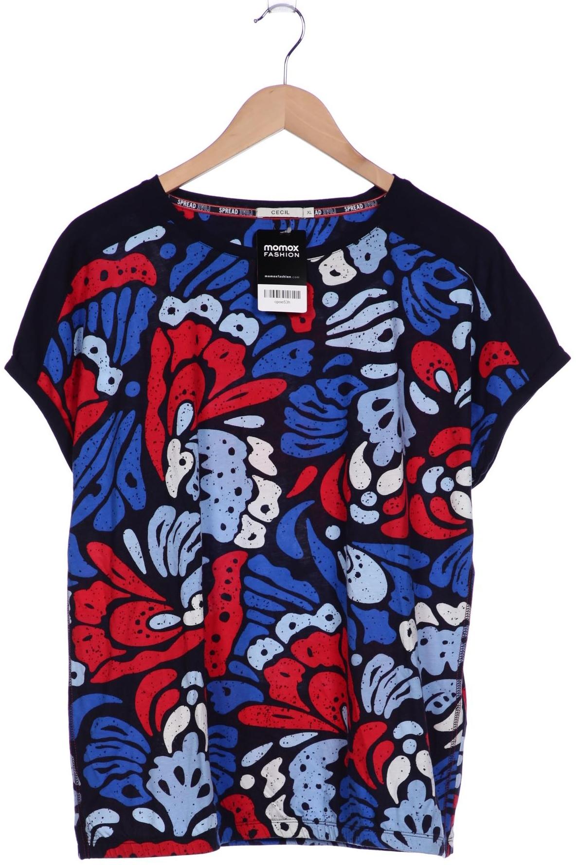 

Cecil Damen T-Shirt, marineblau, Gr. 44