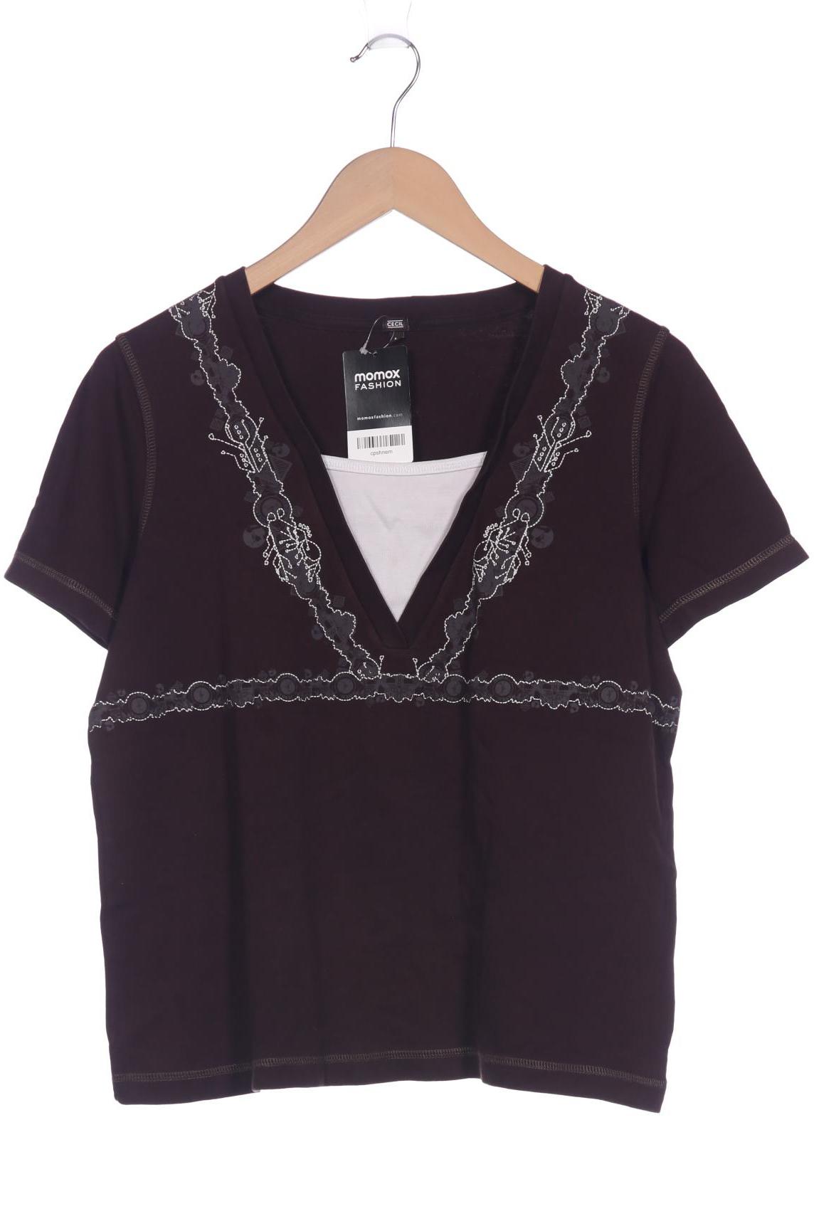 

Cecil Damen T-Shirt, braun, Gr. 42