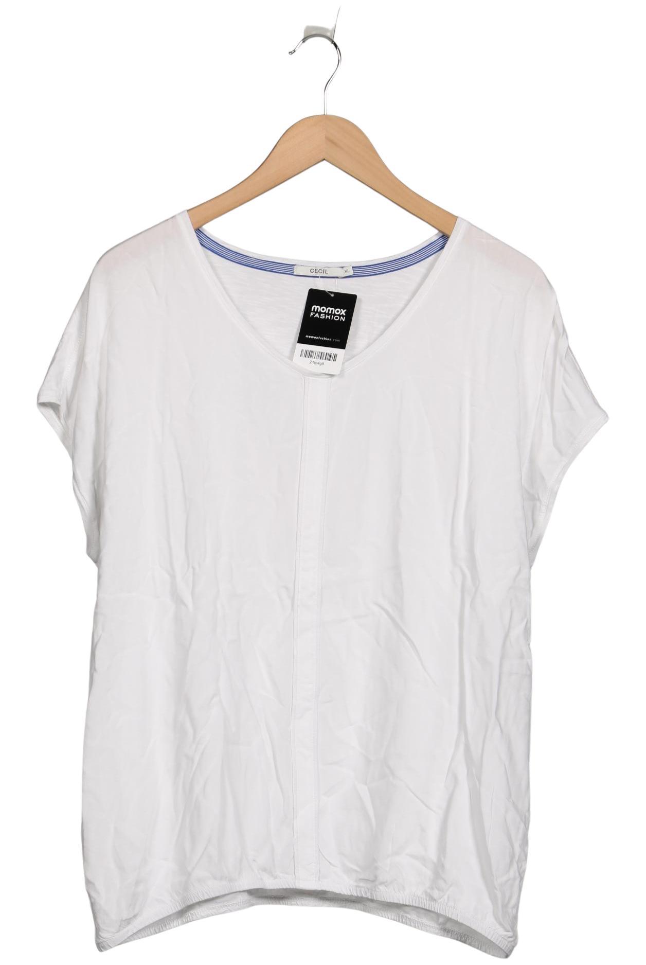 

Cecil Damen T-Shirt, weiß, Gr. 44