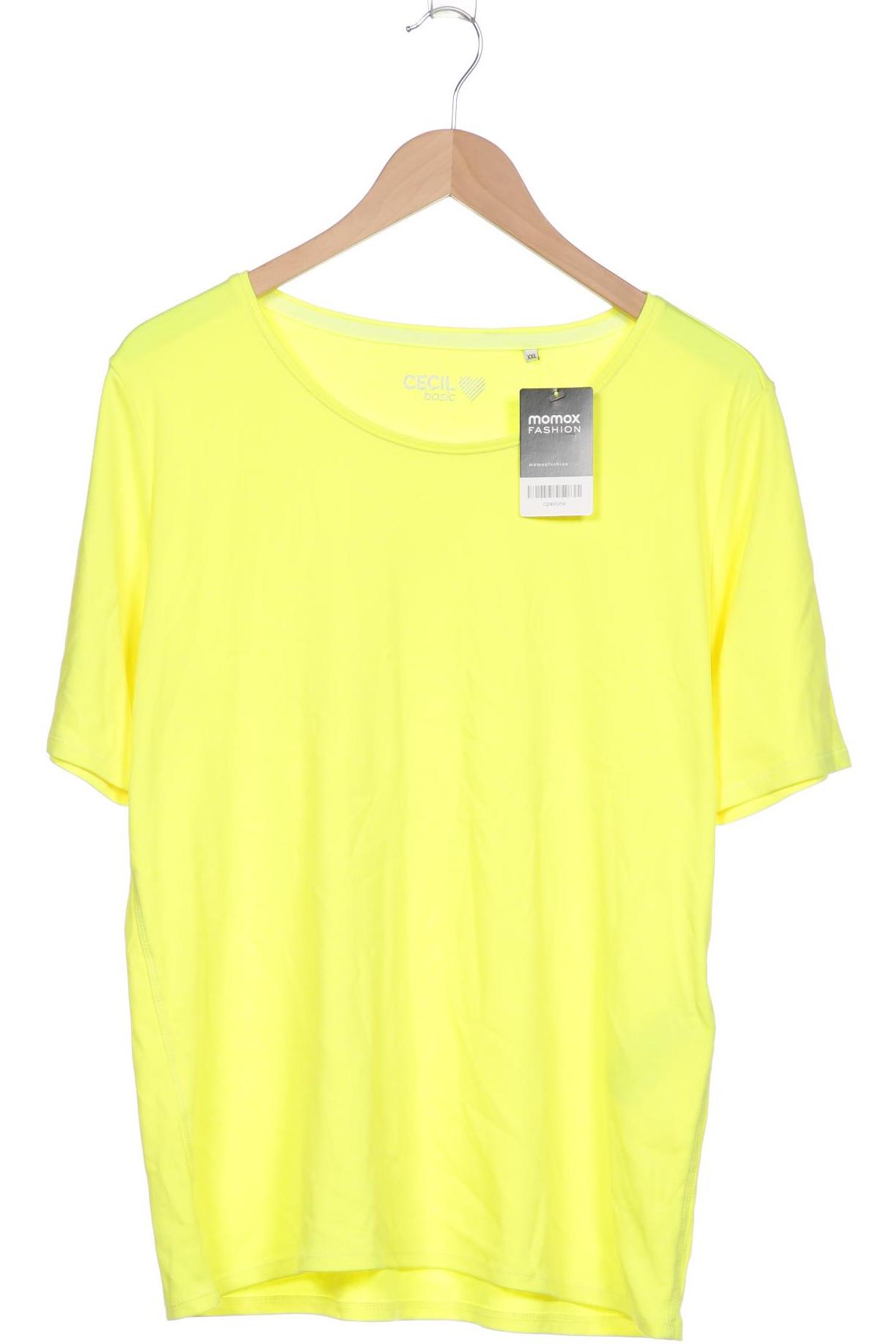 

CECIL Damen T-Shirt, gelb
