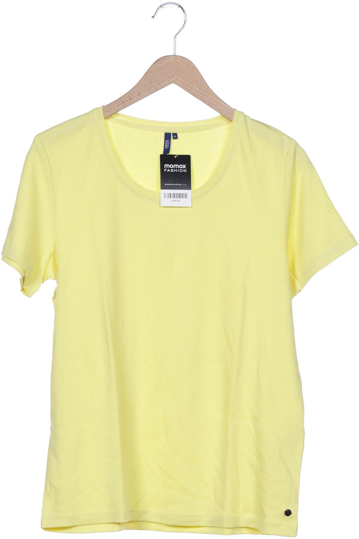 

CECIL Damen T-Shirt, gelb