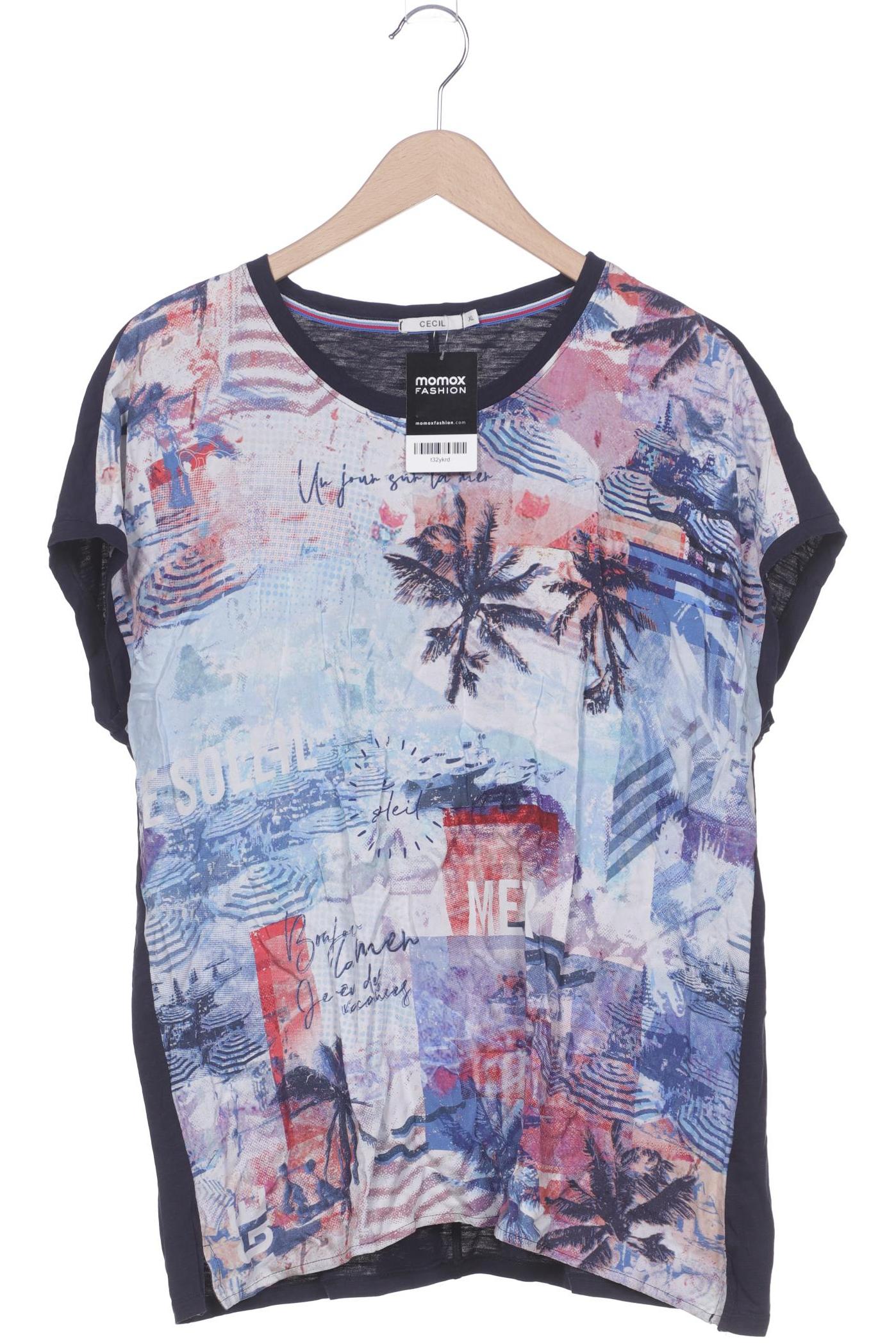 

Cecil Damen T-Shirt, marineblau, Gr. 44