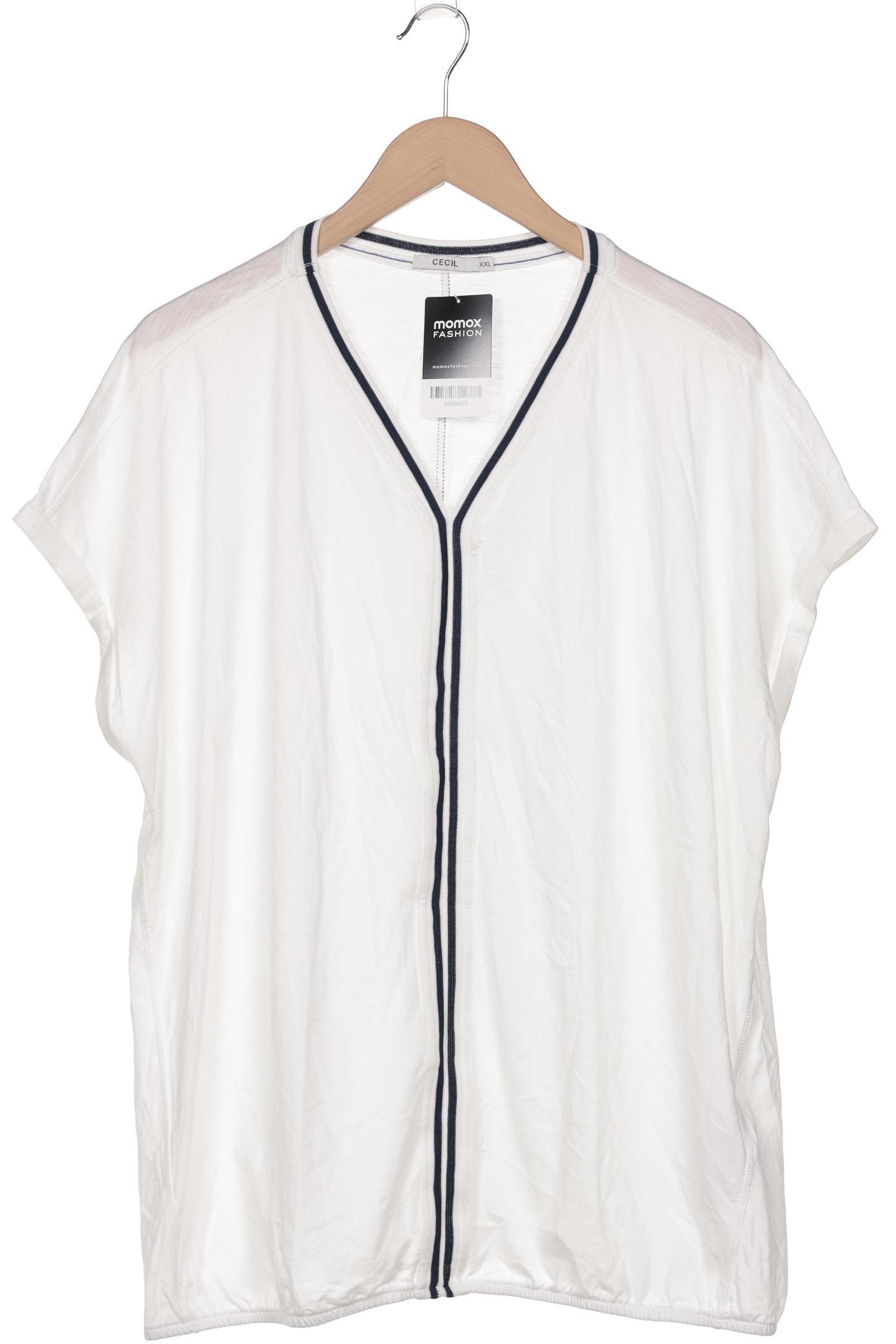 

CECIL Damen T-Shirt, weiß