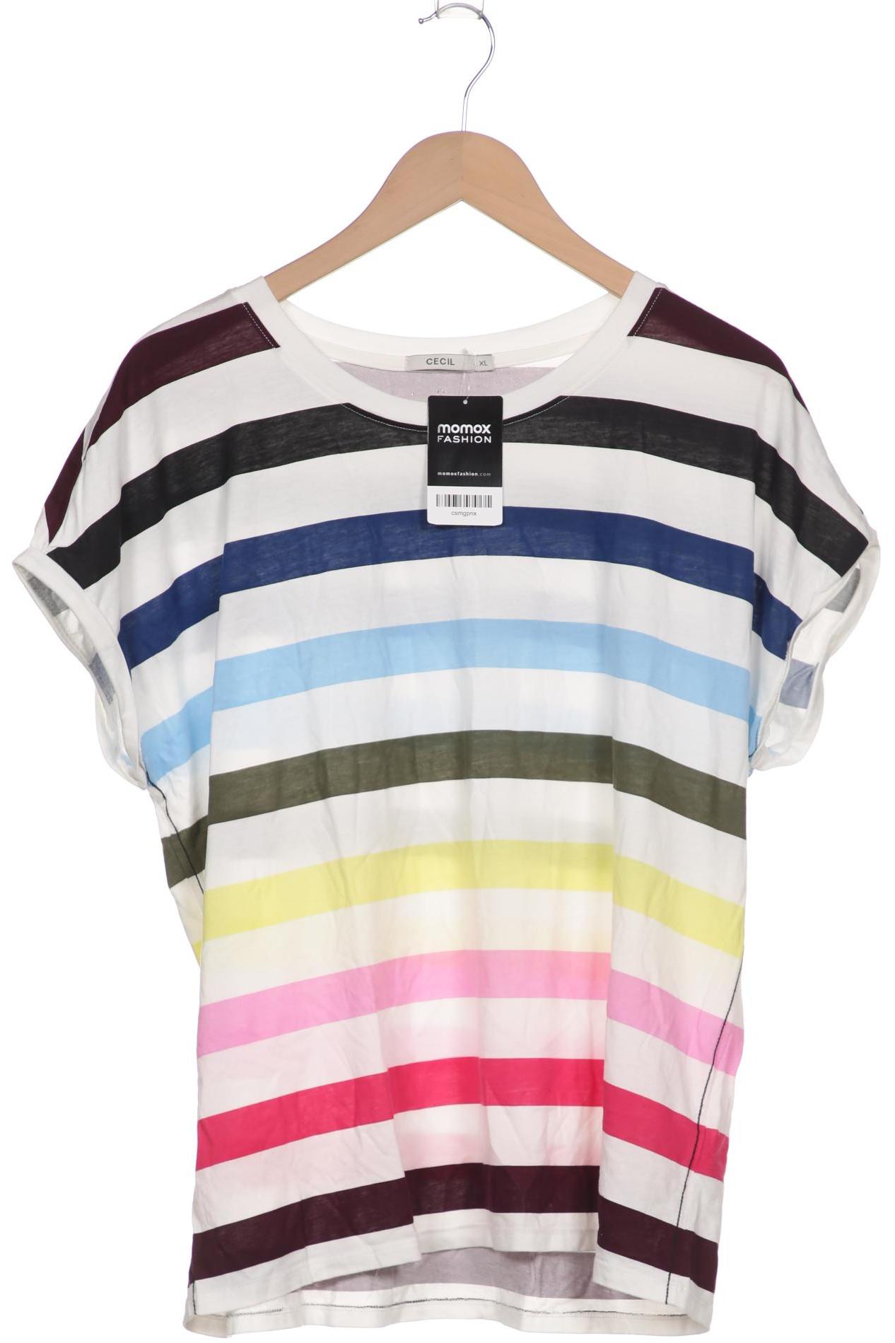 

CECIL Damen T-Shirt, weiß