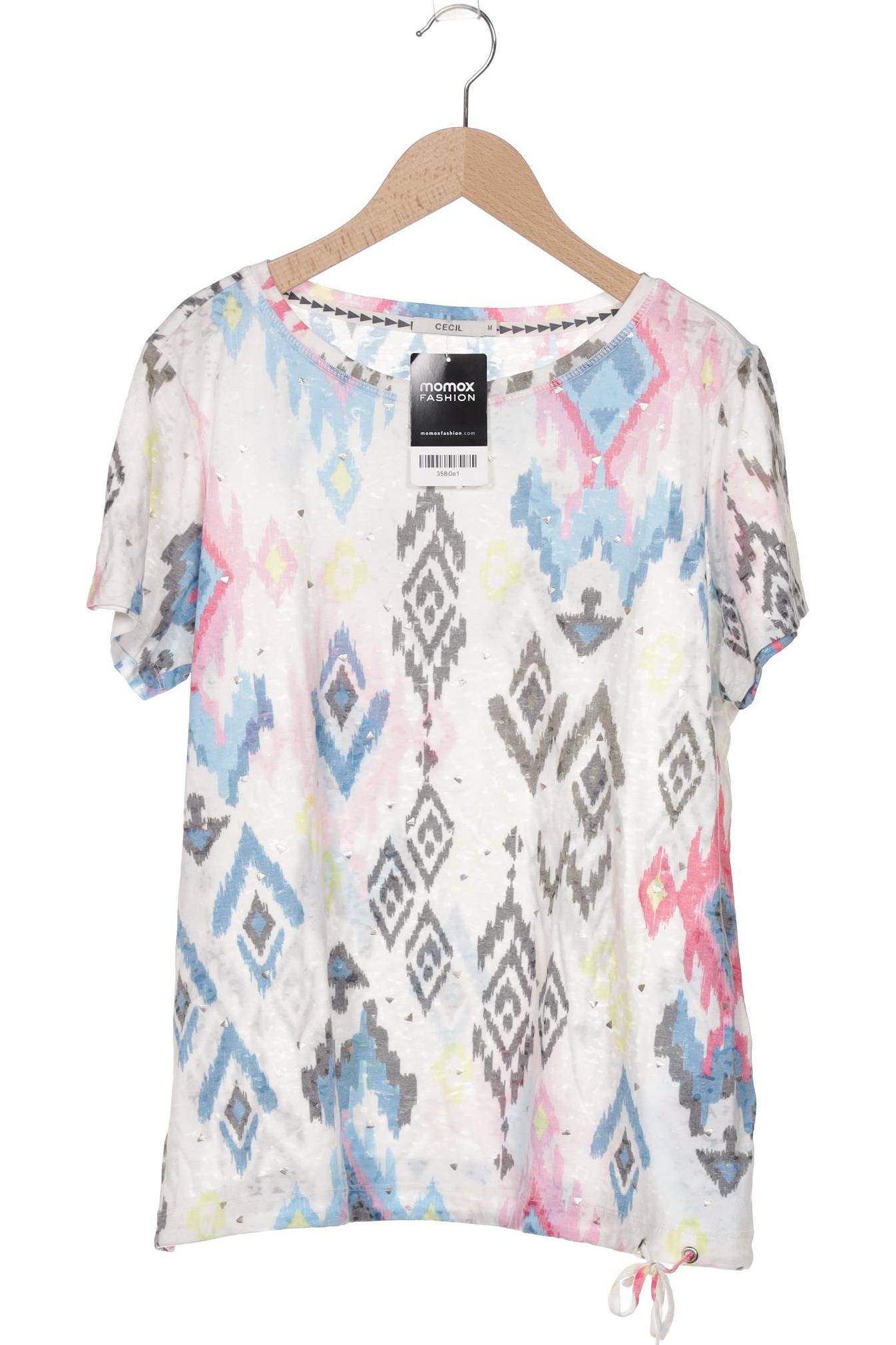 

Cecil Damen T-Shirt, mehrfarbig, Gr. 38