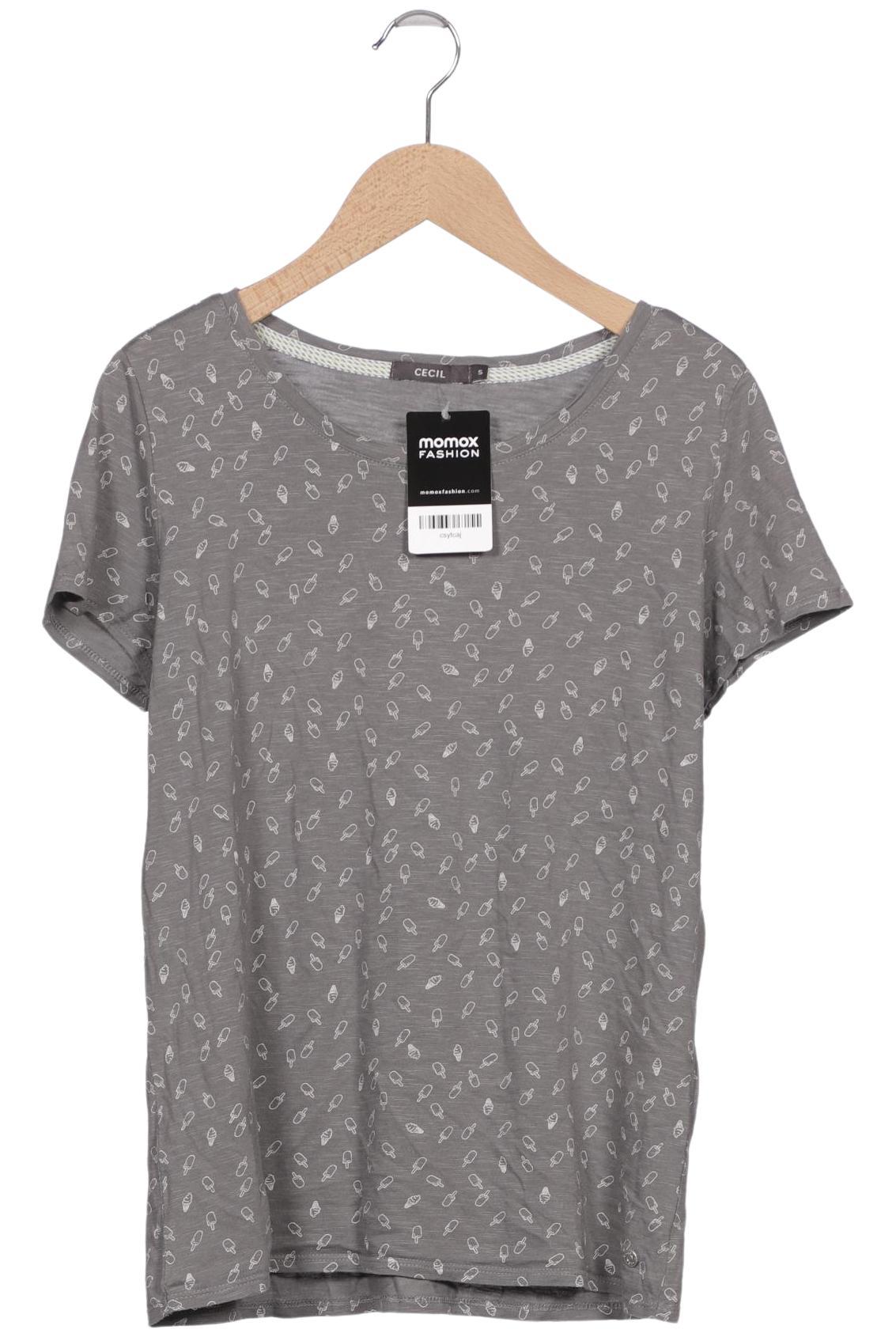 

Cecil Damen T-Shirt, grau, Gr. 36