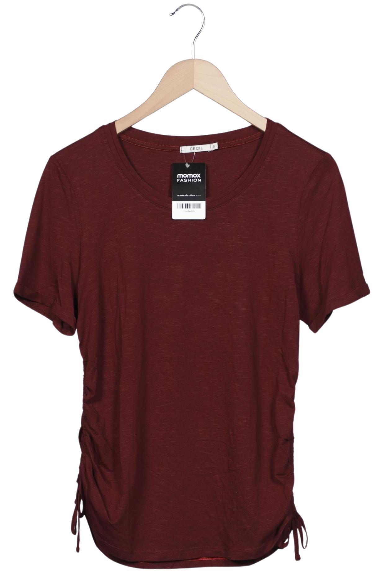 

Cecil Damen T-Shirt, bordeaux, Gr. 36