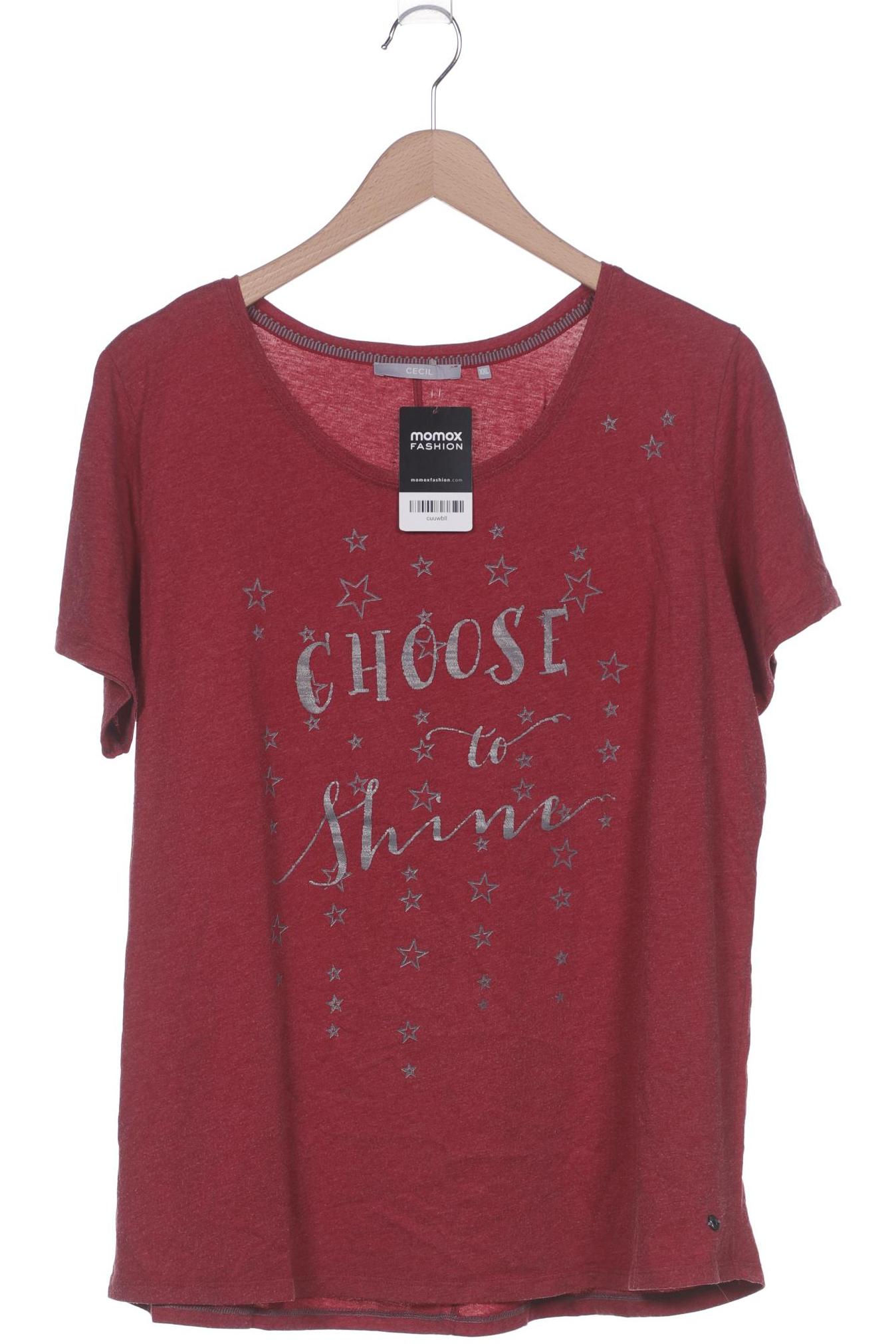 

Cecil Damen T-Shirt, bordeaux, Gr. 46