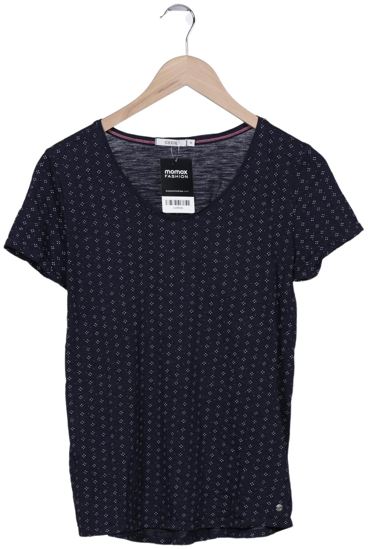 

Cecil Damen T-Shirt, marineblau, Gr. 38