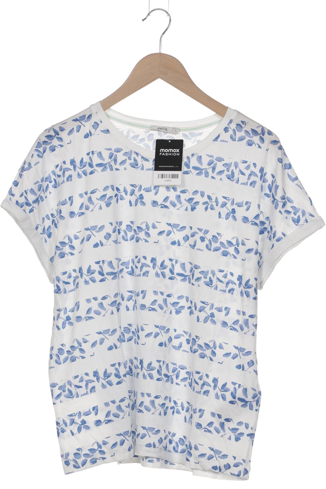 

Cecil Damen T-Shirt, weiß, Gr. 42