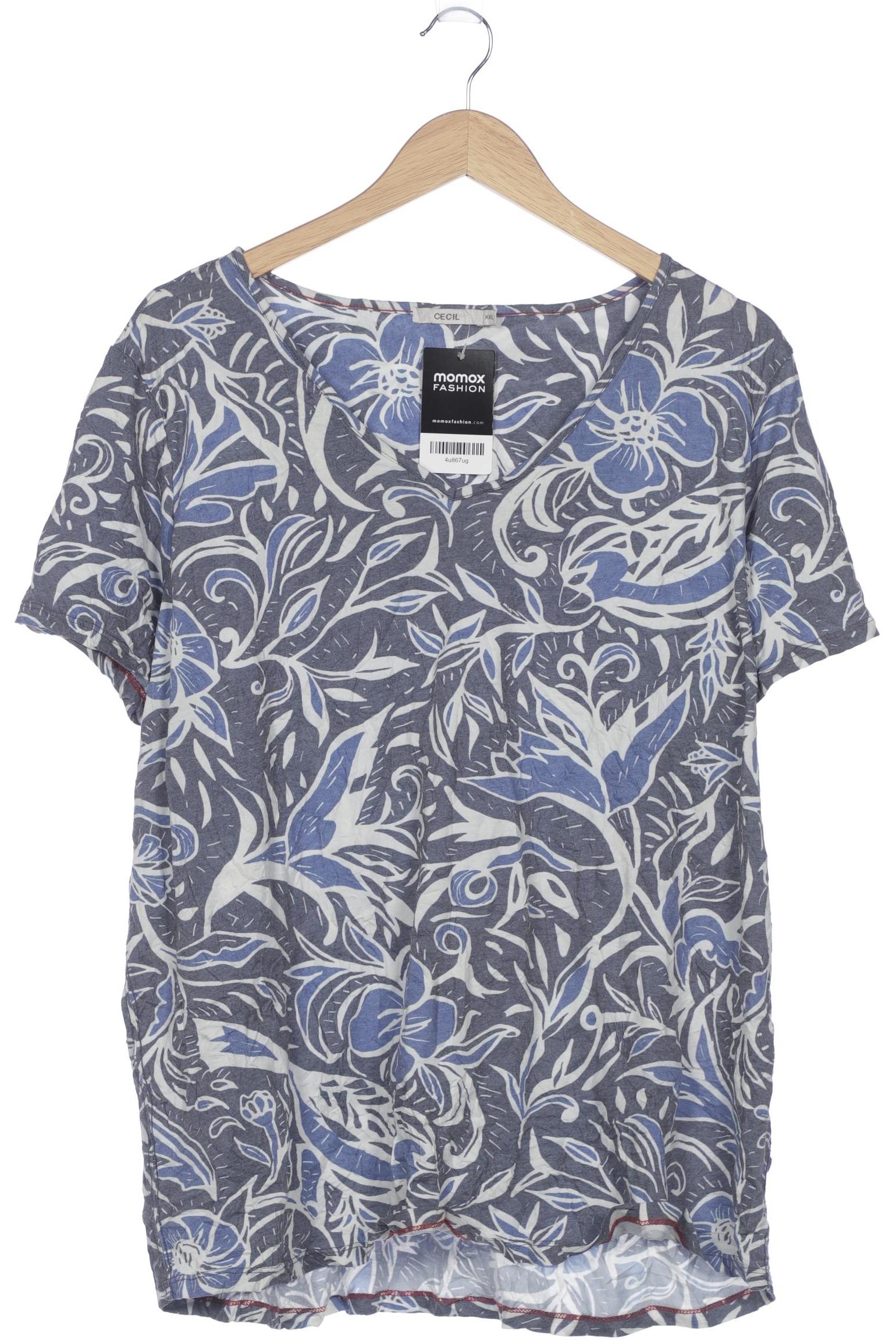 

Cecil Damen T-Shirt, marineblau, Gr. 46