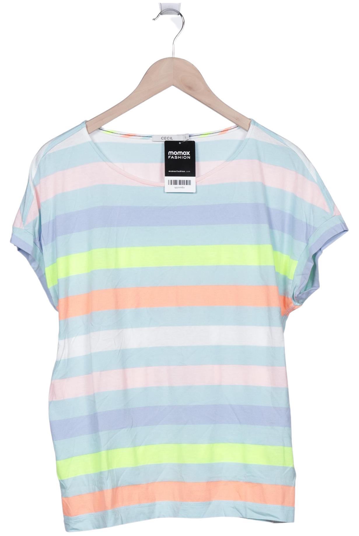 

Cecil Damen T-Shirt, mehrfarbig, Gr. 42