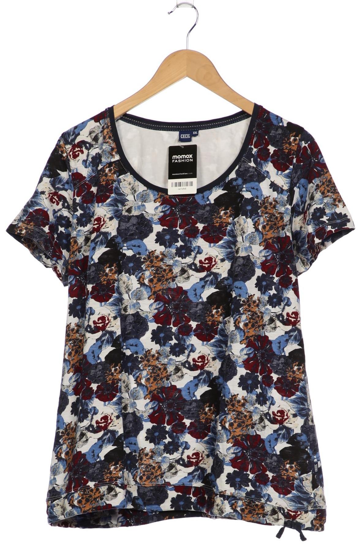 

Cecil Damen T-Shirt, weiß, Gr. 46