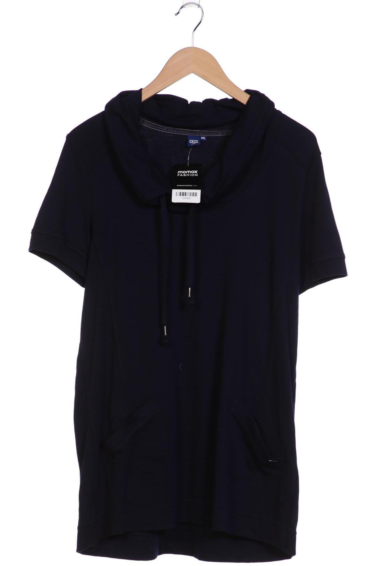 

Cecil Damen T-Shirt, marineblau, Gr. 46