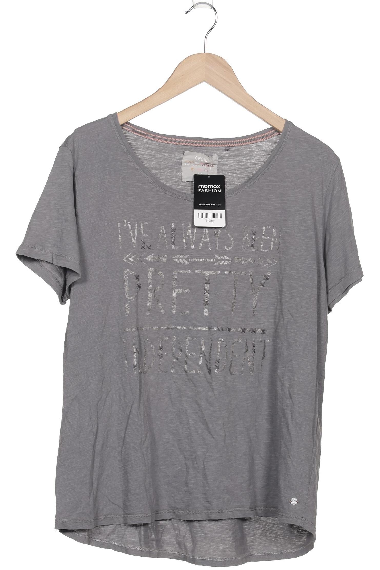 

Cecil Damen T-Shirt, grau, Gr. 46