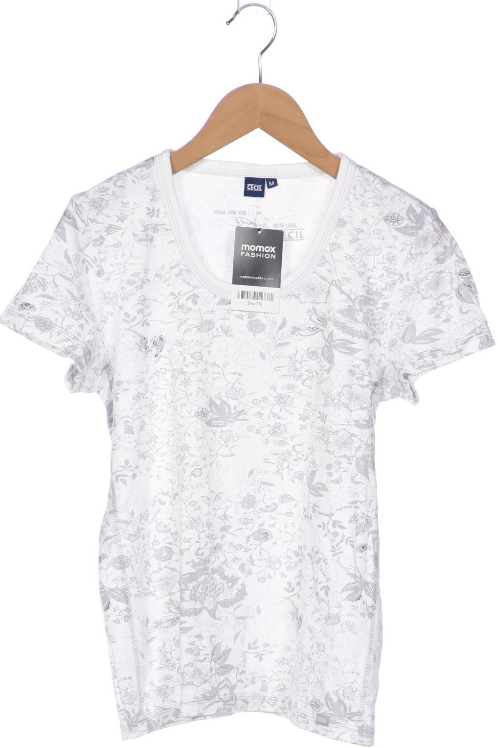 

Cecil Damen T-Shirt, weiß, Gr. 38