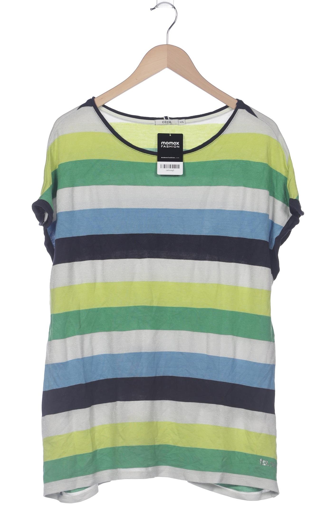 

Cecil Damen T-Shirt, mehrfarbig, Gr. 46