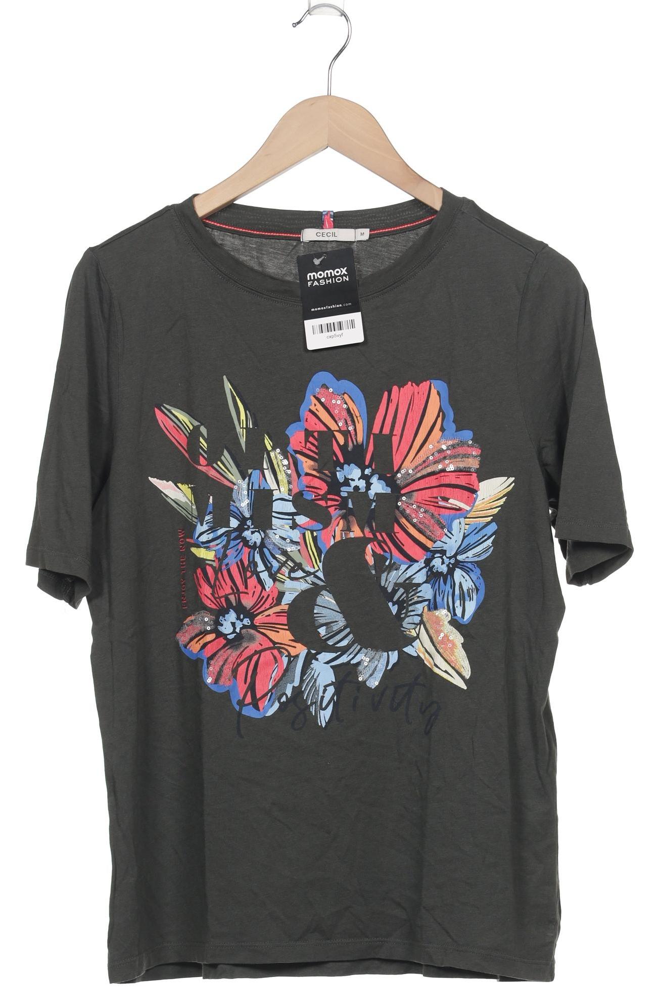 

Cecil Damen T-Shirt, grau, Gr. 38