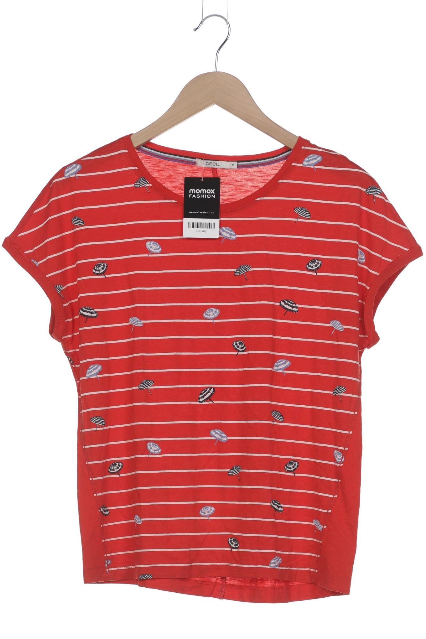 

Cecil Damen T-Shirt, rot, Gr. 38
