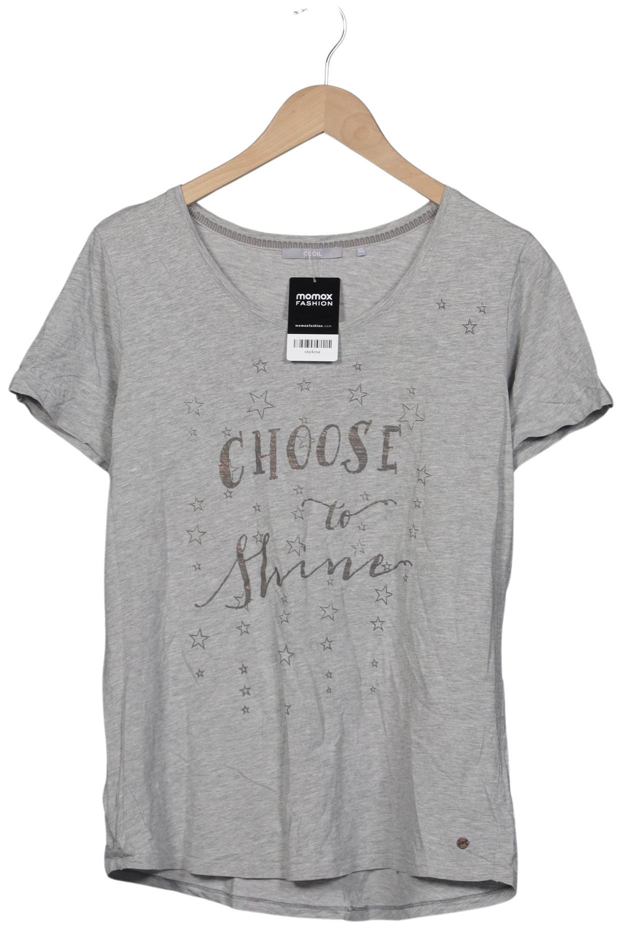 

Cecil Damen T-Shirt, grau, Gr. 44