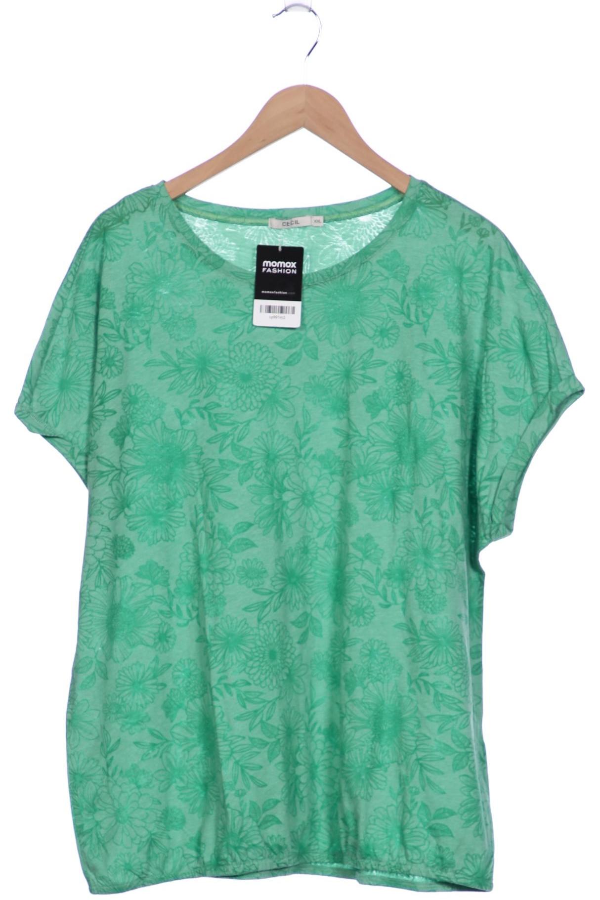 

Cecil Damen T-Shirt, grün, Gr. 46